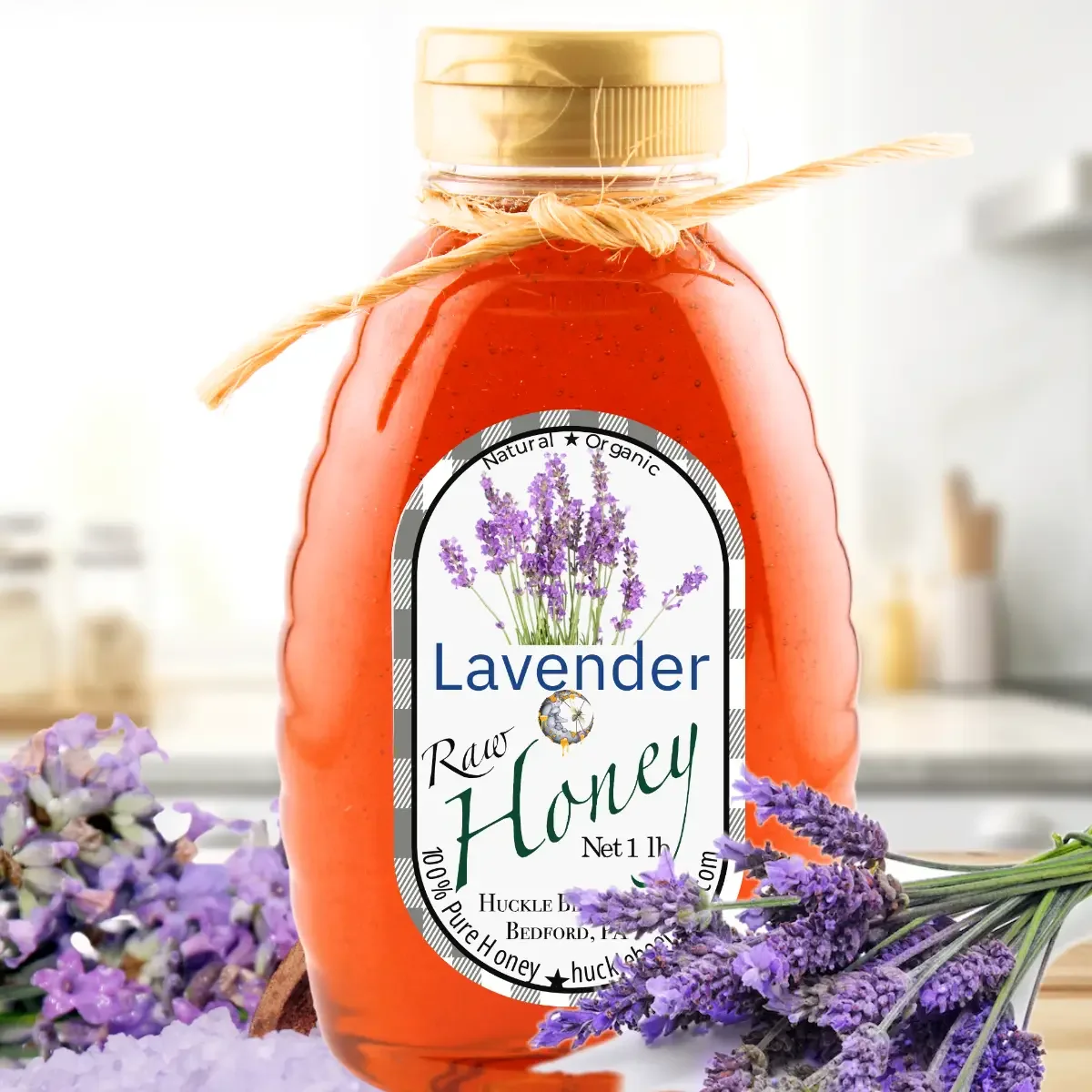 Lavender Infused Raw Honey