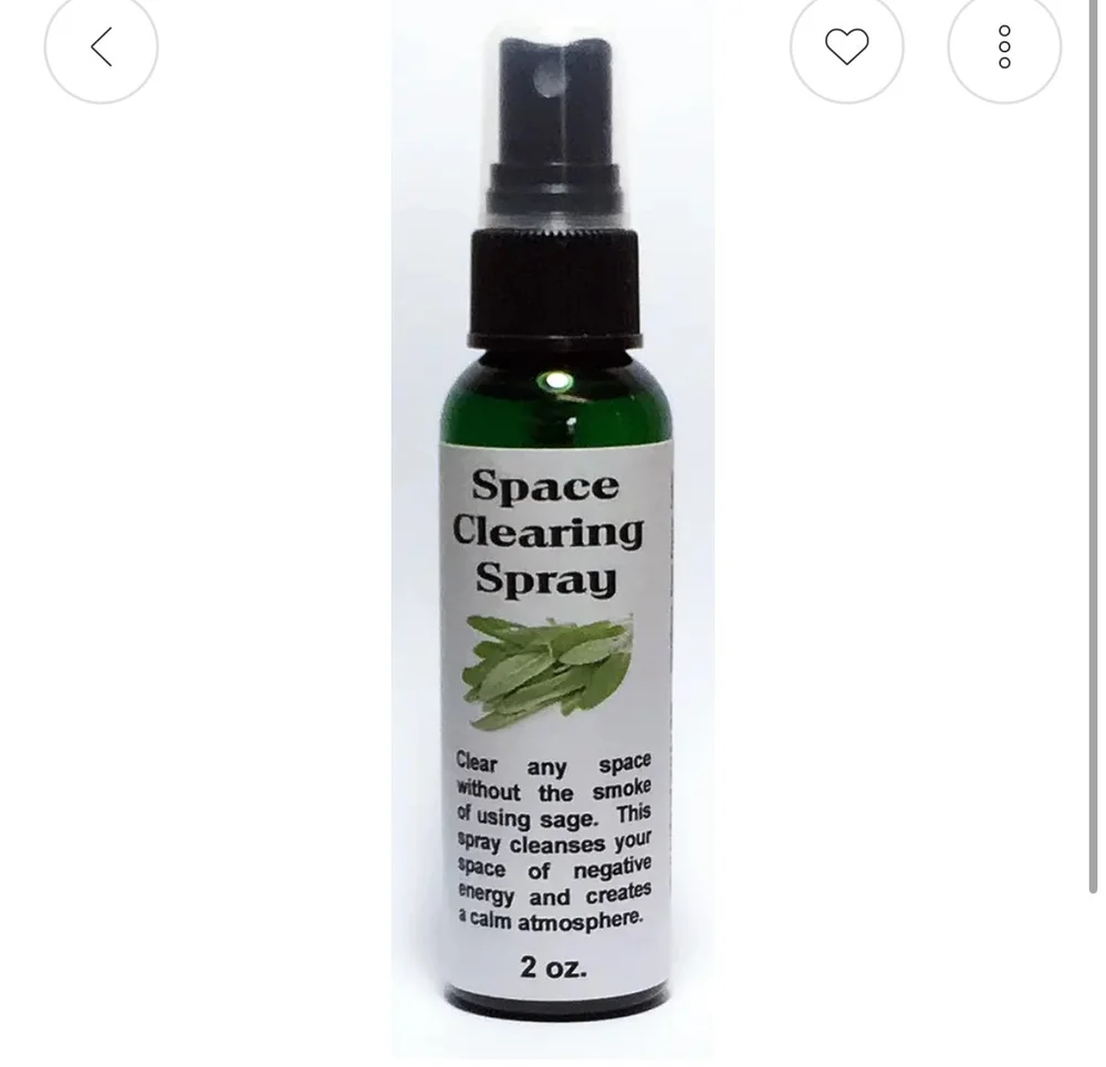 Space Clearing Spray