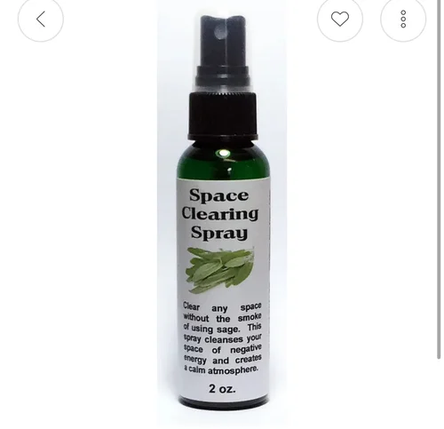 Space Clearing Spray