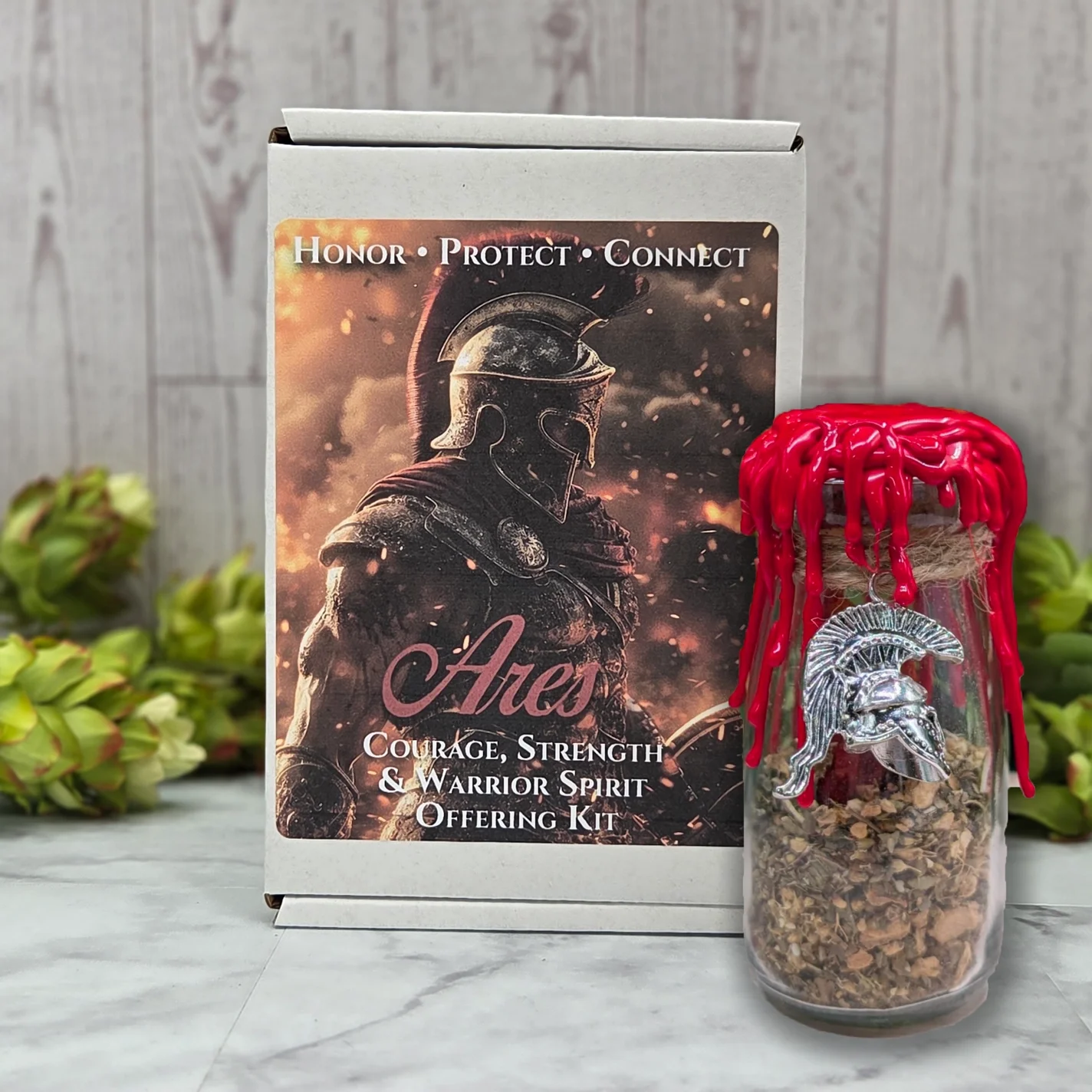 Ares - Courage, Strength & Warrior Spirit Offering Kit