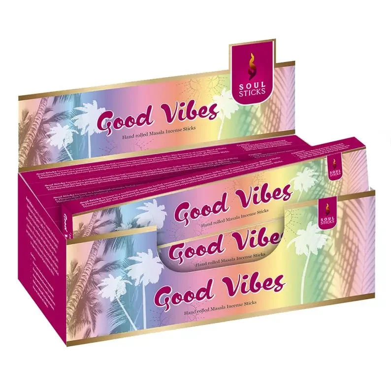 Soul Sticks Good Vibes Masala Incense Positive Energy • Happiness • Uplifting Vibes