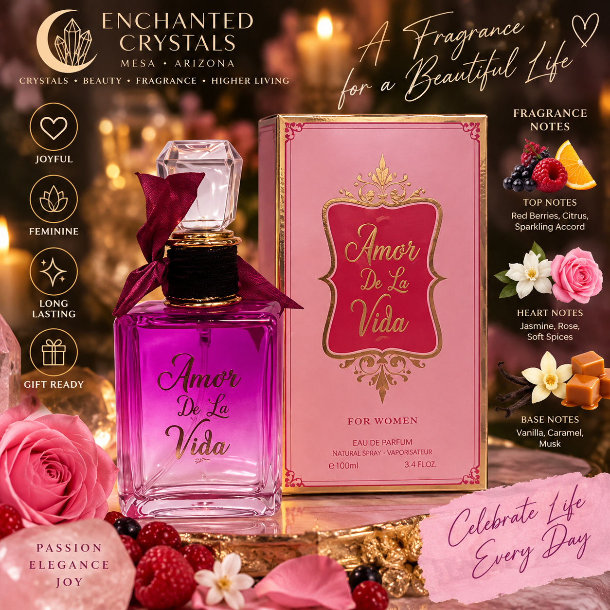 Amor De La Vida Eau de Parfum for Women
