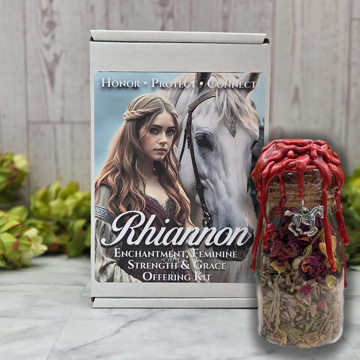 Rhiannon-Enchantment, Feminine Strength & Grace Offering Kit