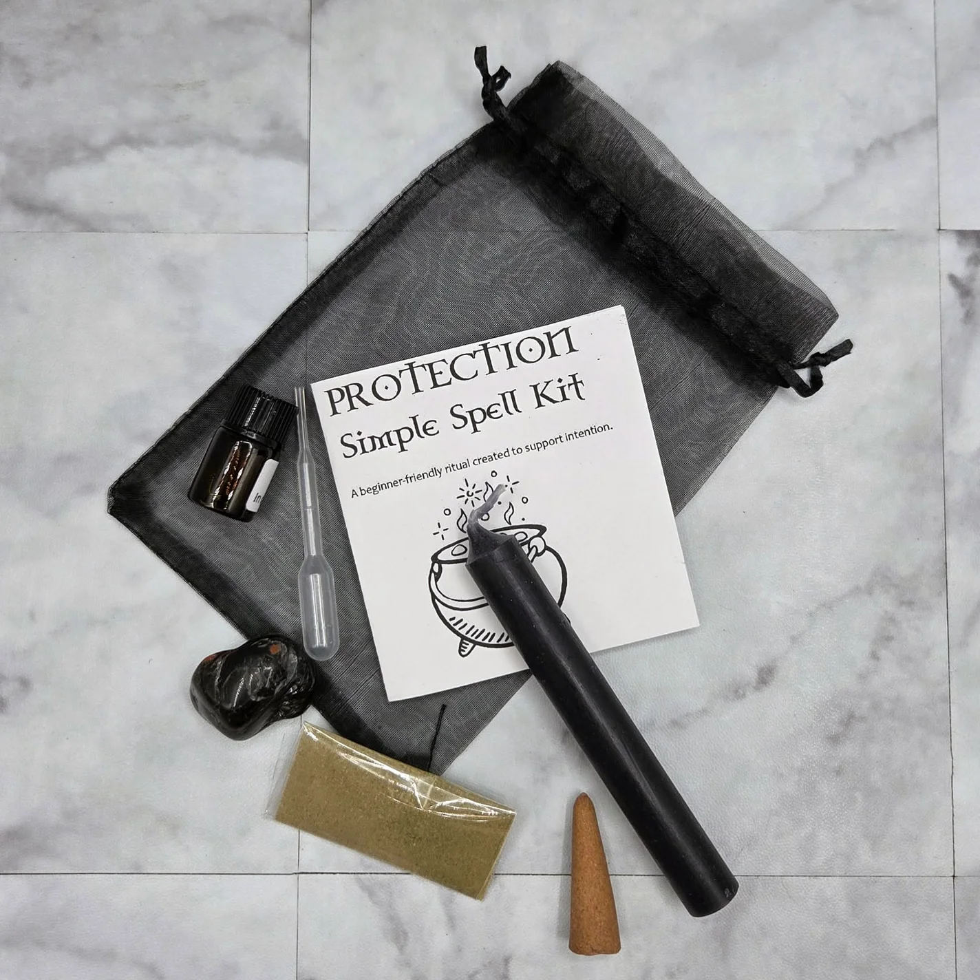 Simple Spell Kit For Beginners, Protection