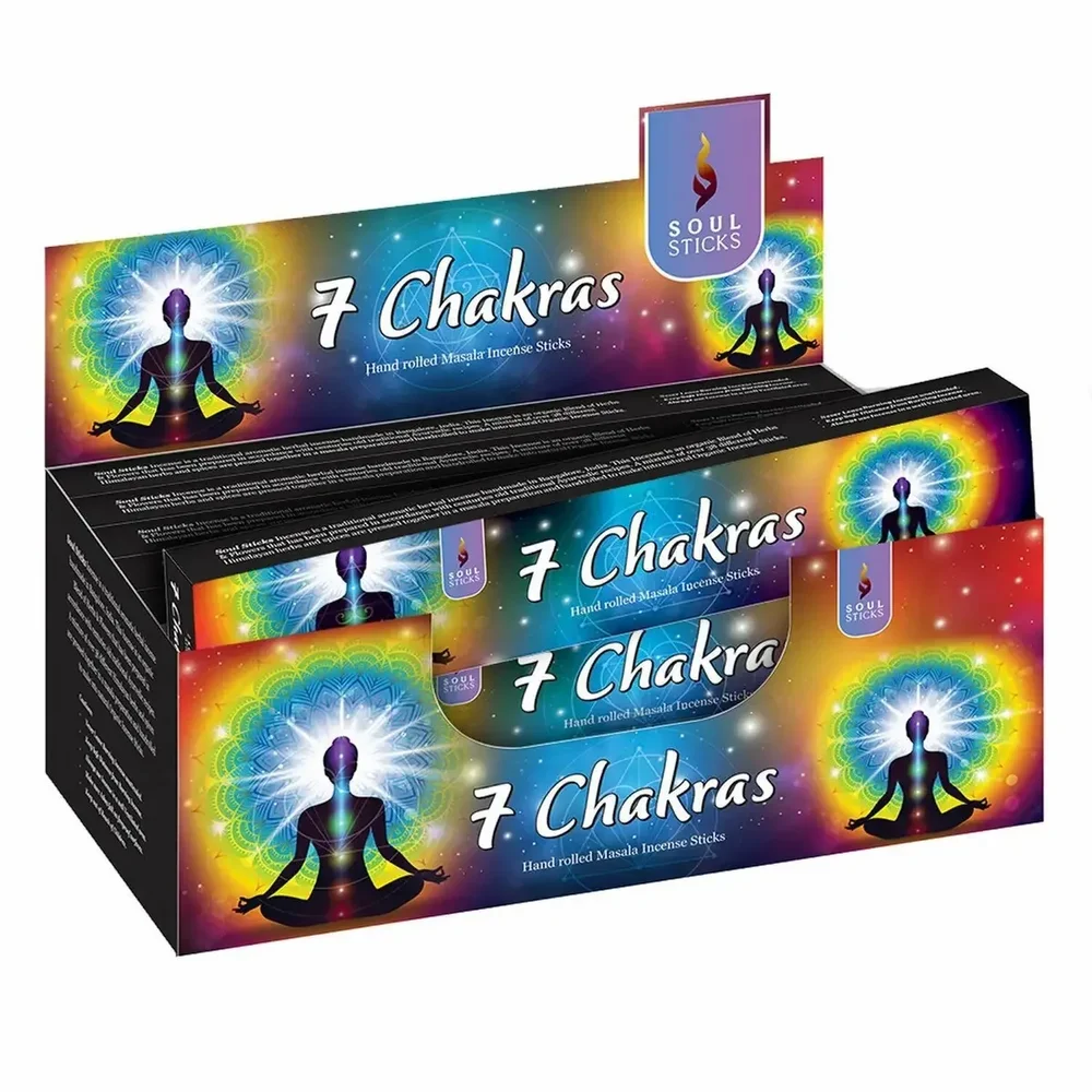 7 Chakras Masala Incense Sticks Balance • Alignment • Meditation