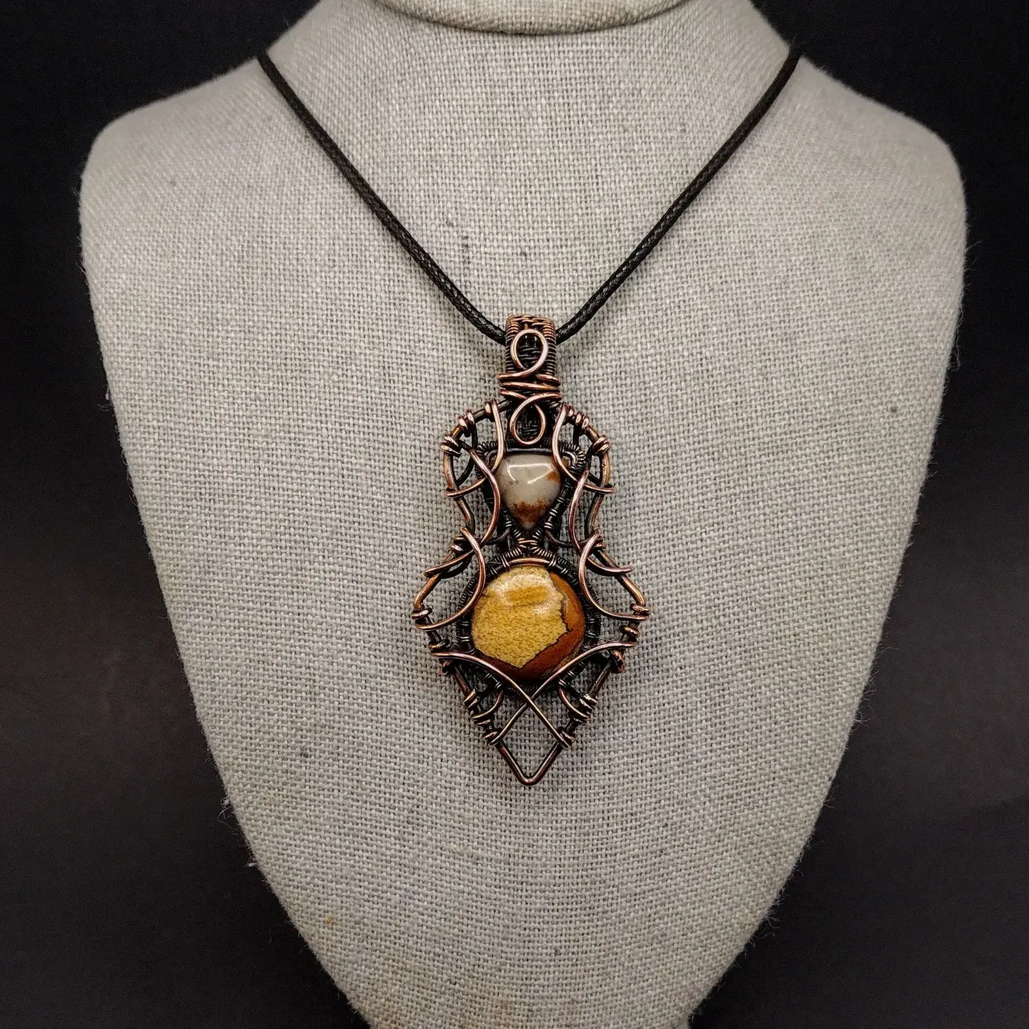 Picture Jasper Necklace, High Vibration