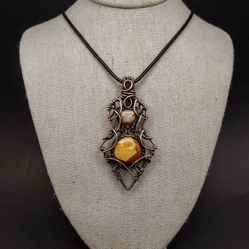 Picture Jasper Necklace, High Vibration