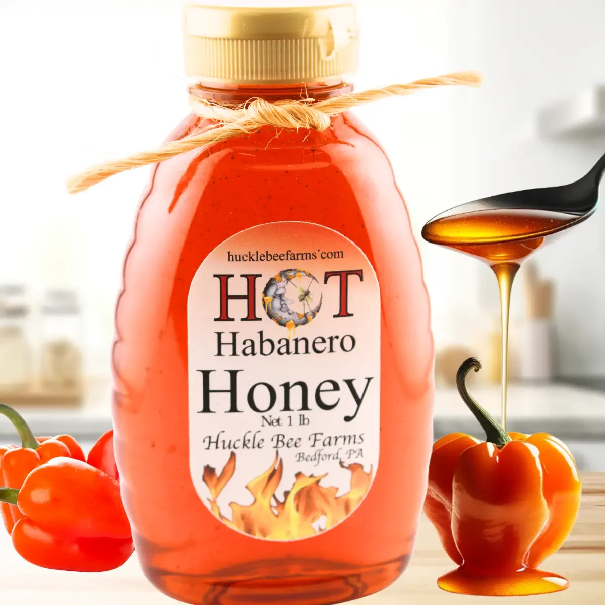 🔥 Habanero Infused Raw Honey 🔥
