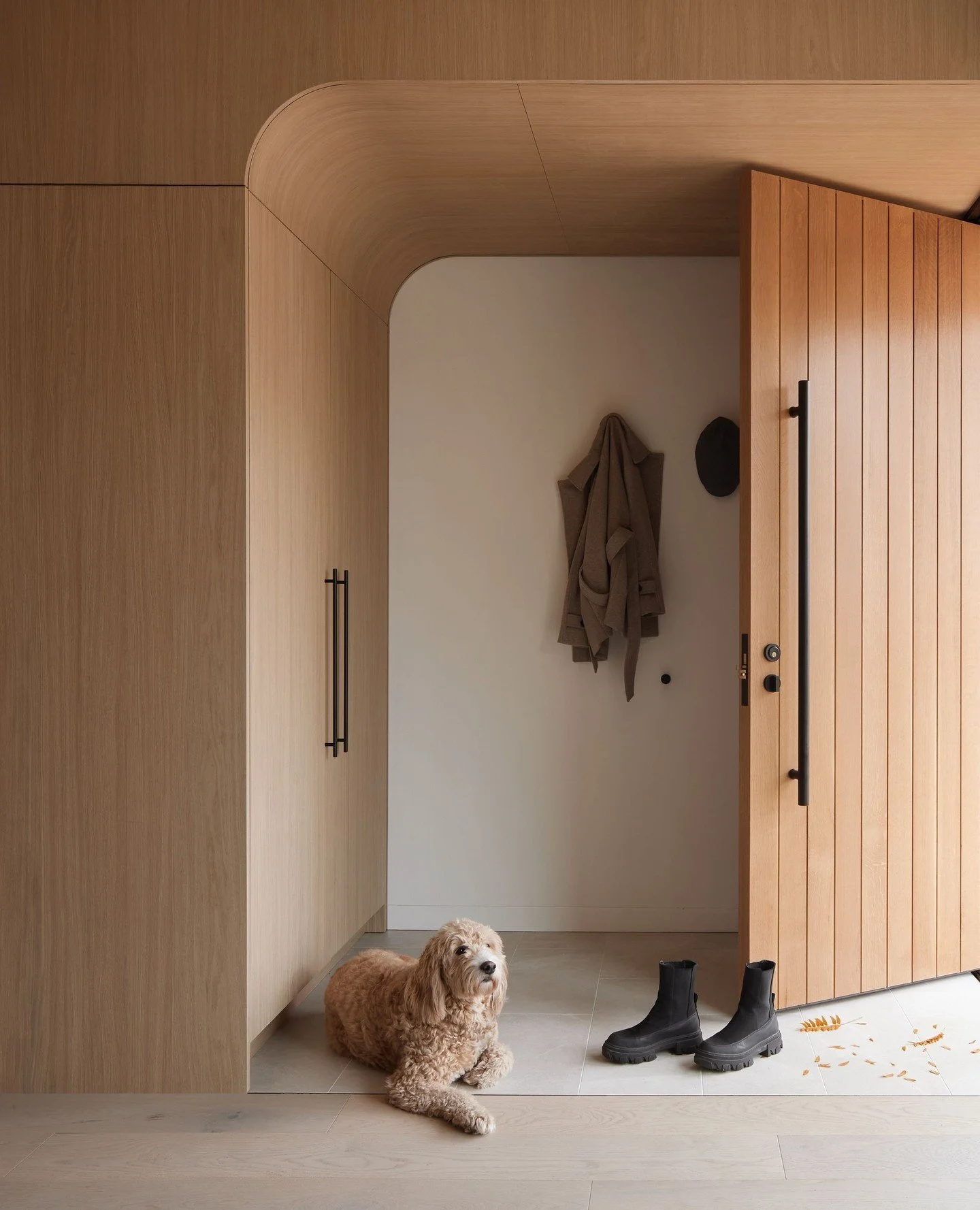 Are interiors getting softer?⁠
⁠
After years of sharp lines and angles, interiors are embracing softer geometry. Rounded forms are moving from subtle furniture details to bold architectural gestures, in kitchens, walls, and workspaces.⁠
⁠
A single cu