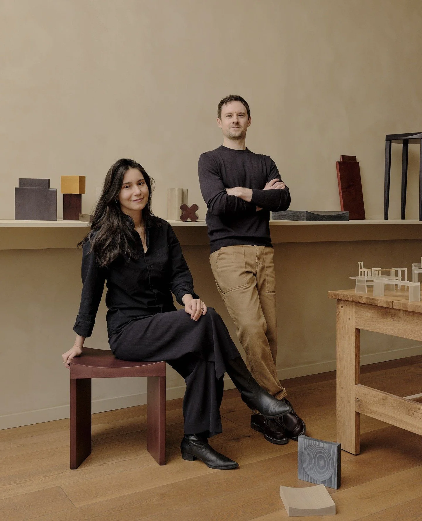 For the first time, @ethnicraft is joining forces with an external designer, collaborating with New York-based design duo @juntosprojects⁠
on the new Mortise Rack.⁠
⁠
At the heart of the design is one of the oldest woodworking techniques: the traditi