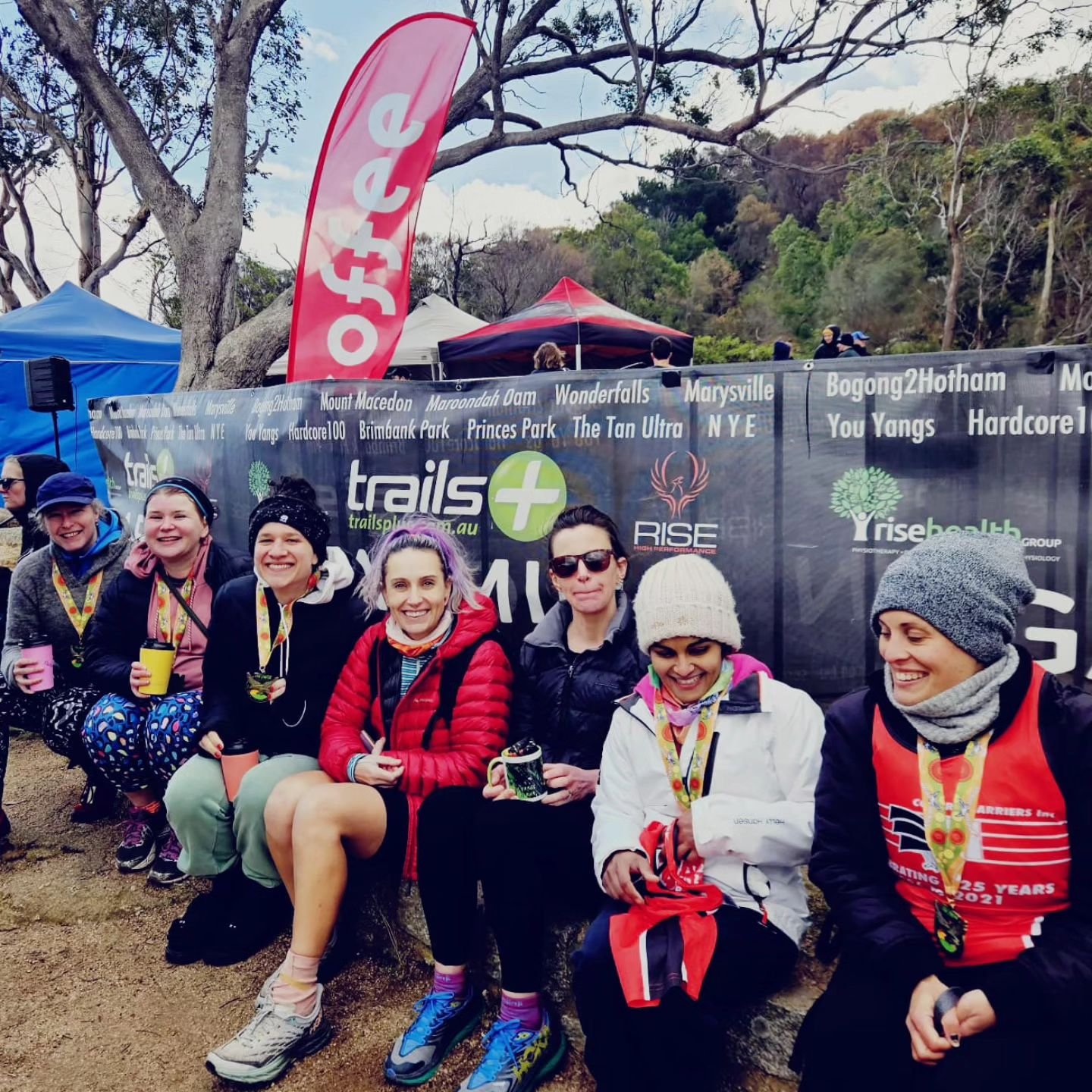 #Harriersinaction in the You Yangs! 
A flock of Coburg Harriers flew through the @trailsplus
Mountain Trail event in You Yangs regional park last weekend. Well done to all who took part!