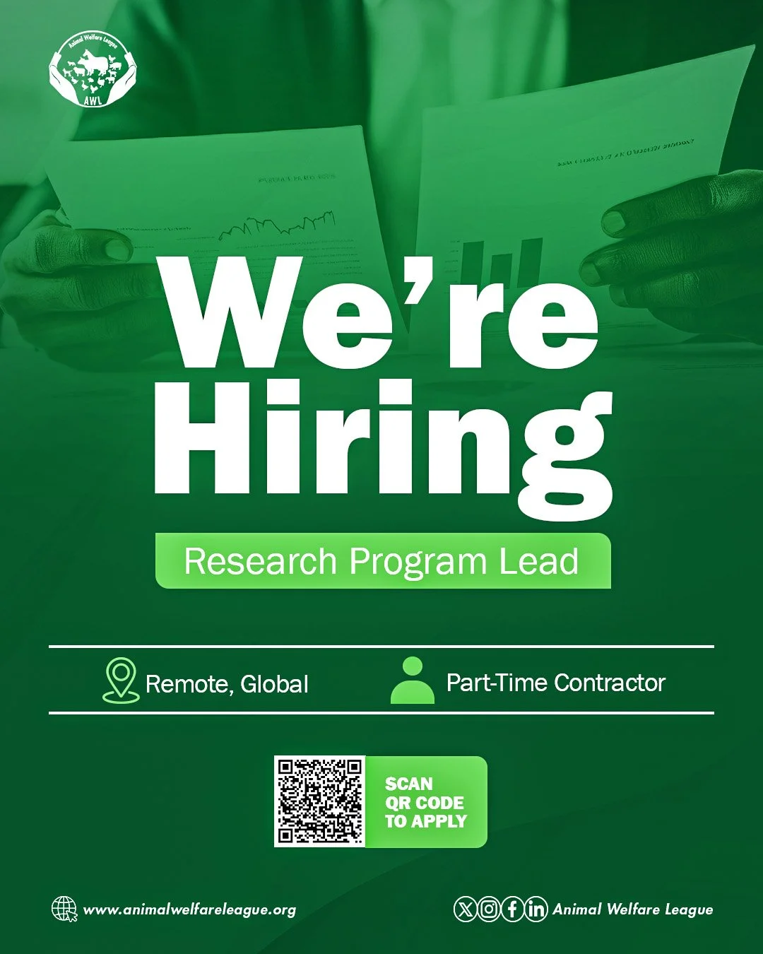 CALL FOR RESEARCH PROGRAM LEAD