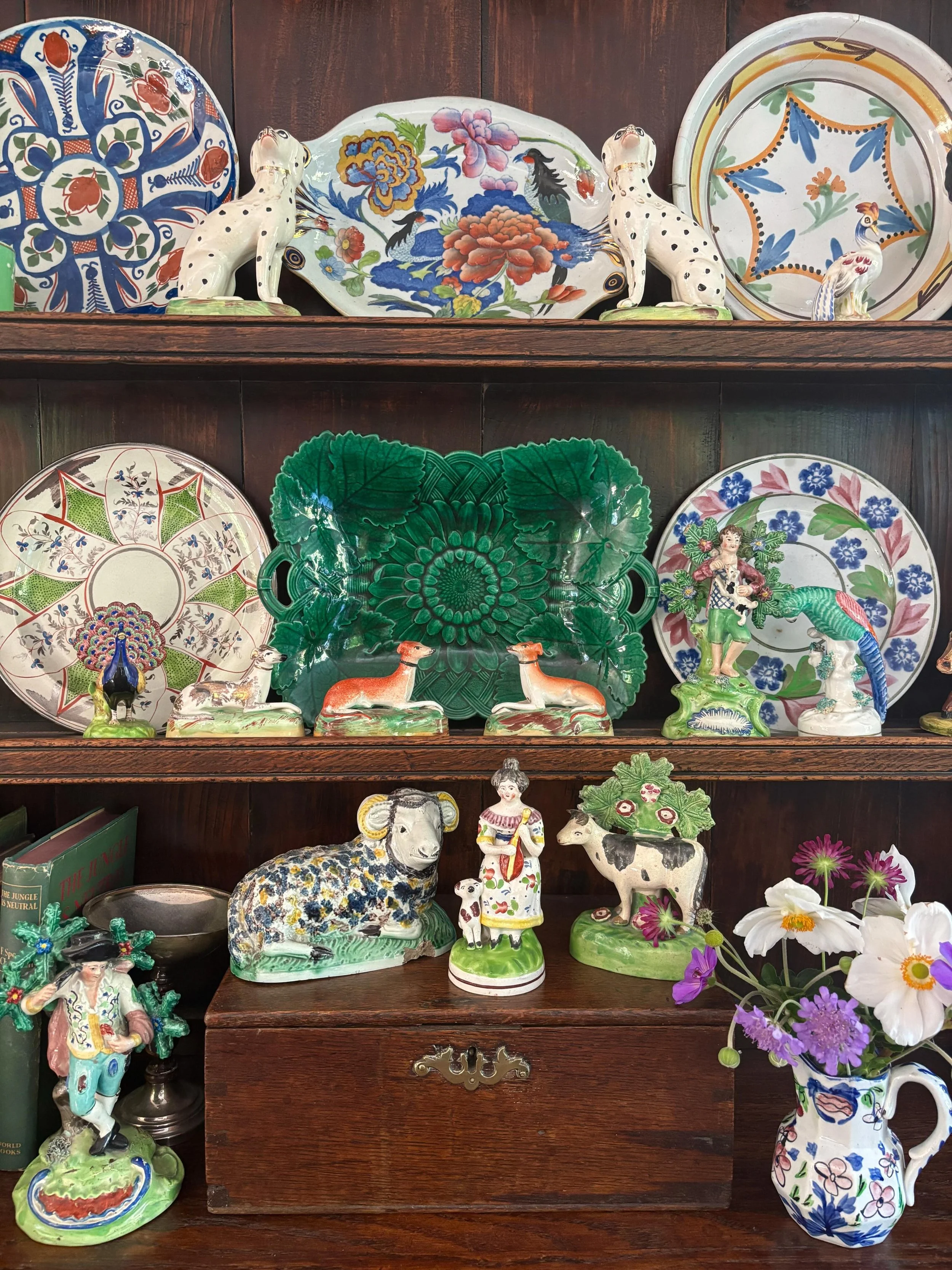 This area of the kitchen has quite a high turnover! I often put things here that I think I&rsquo;ll never be able to put onto Marland Home but then a day comes when it feels right to let them go. To me, that&rsquo;s one of the great joys of antiques: