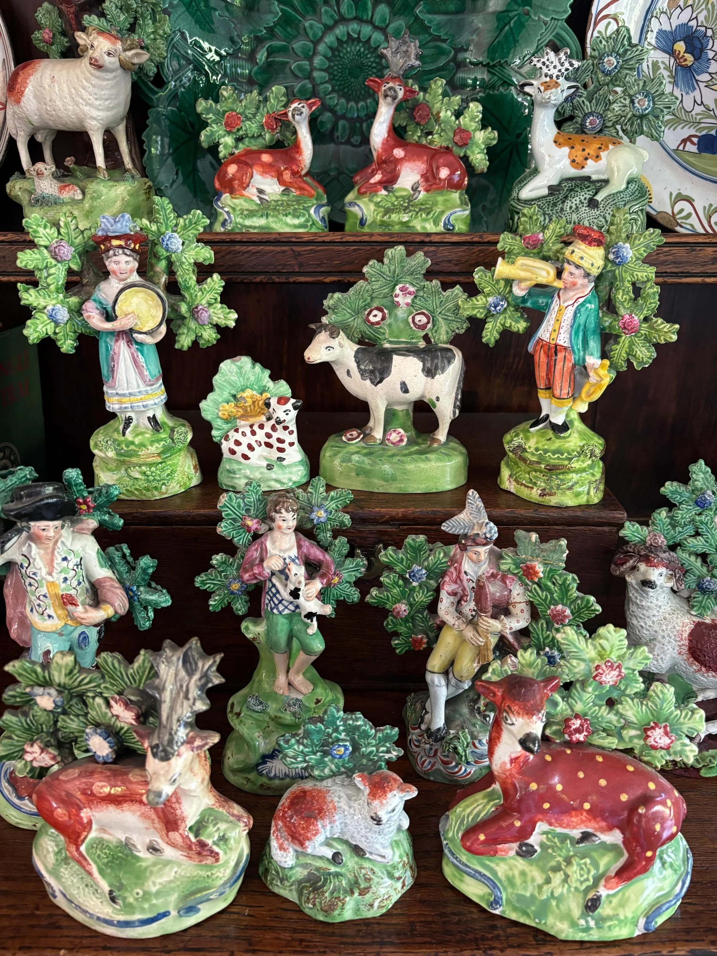 This bustle of bocage brings me so much joy. I normally have them dotted around the house but I always love it whenever I see bocage figures en masse so thought I&rsquo;d gather them together for a photograph! There are a few outliers that didn&rsquo