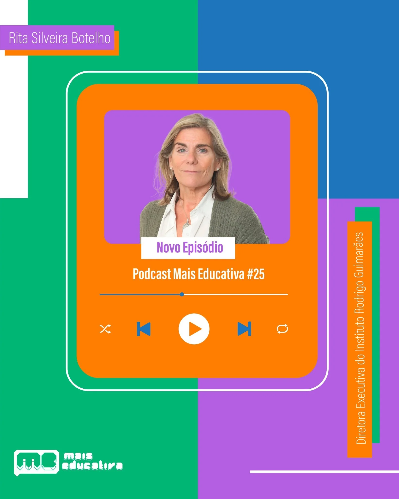 Rita Silveira Botelho no Podcast Mais Educativa: Empreendedorismo sem medo de arriscar