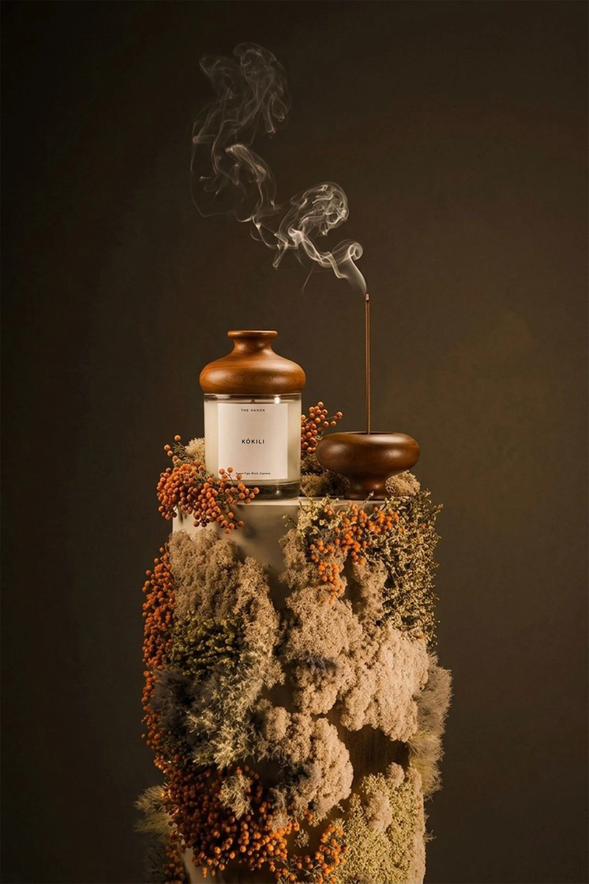 The Hanok and Incense Burner on pedestal.jpg