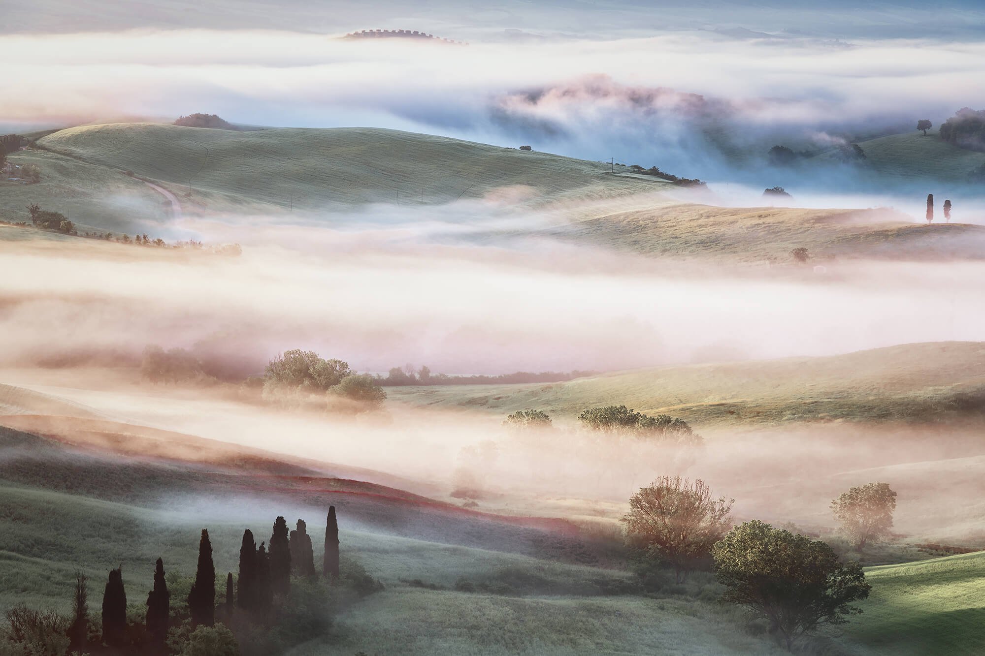 Rolling Hills, Tuscany