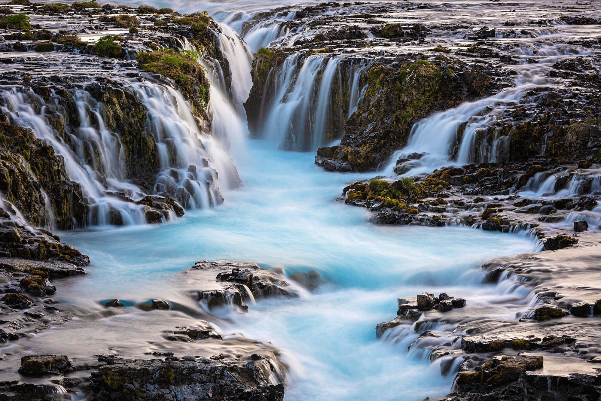 Brúarfoss Waterfall, Iceland