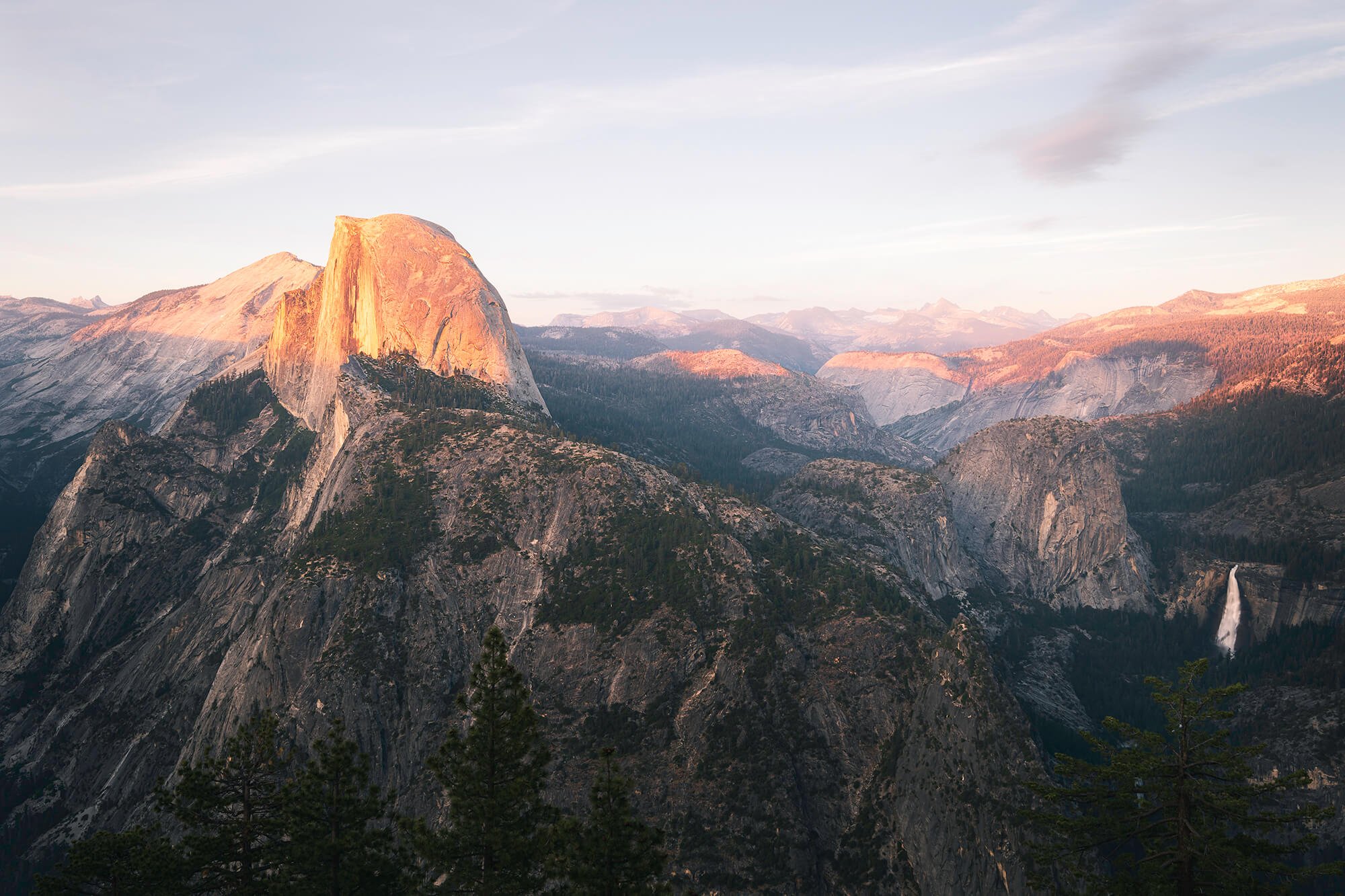 Half Dome from Glacier Point