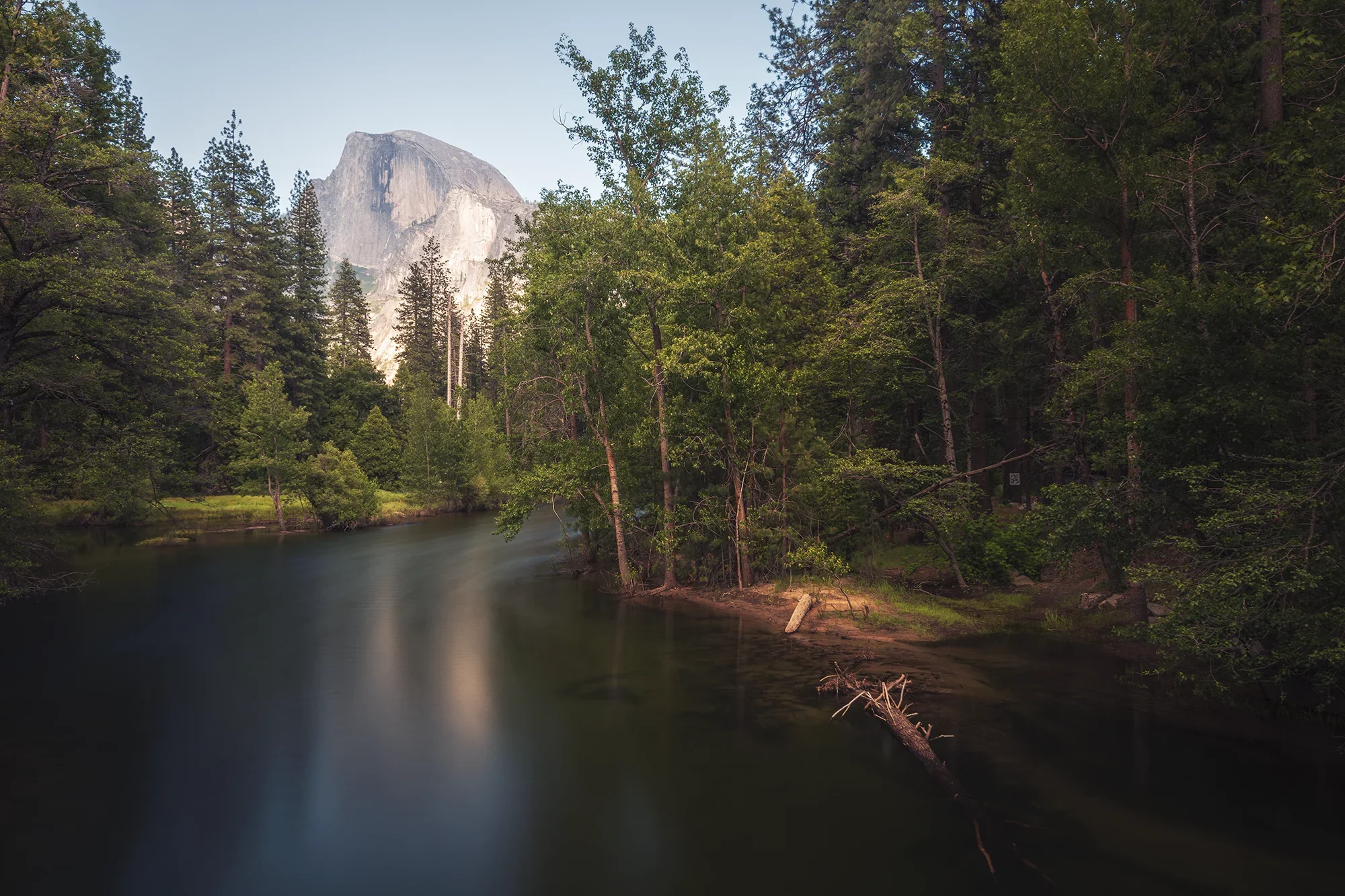 Half Dome from Sentinel Bridge