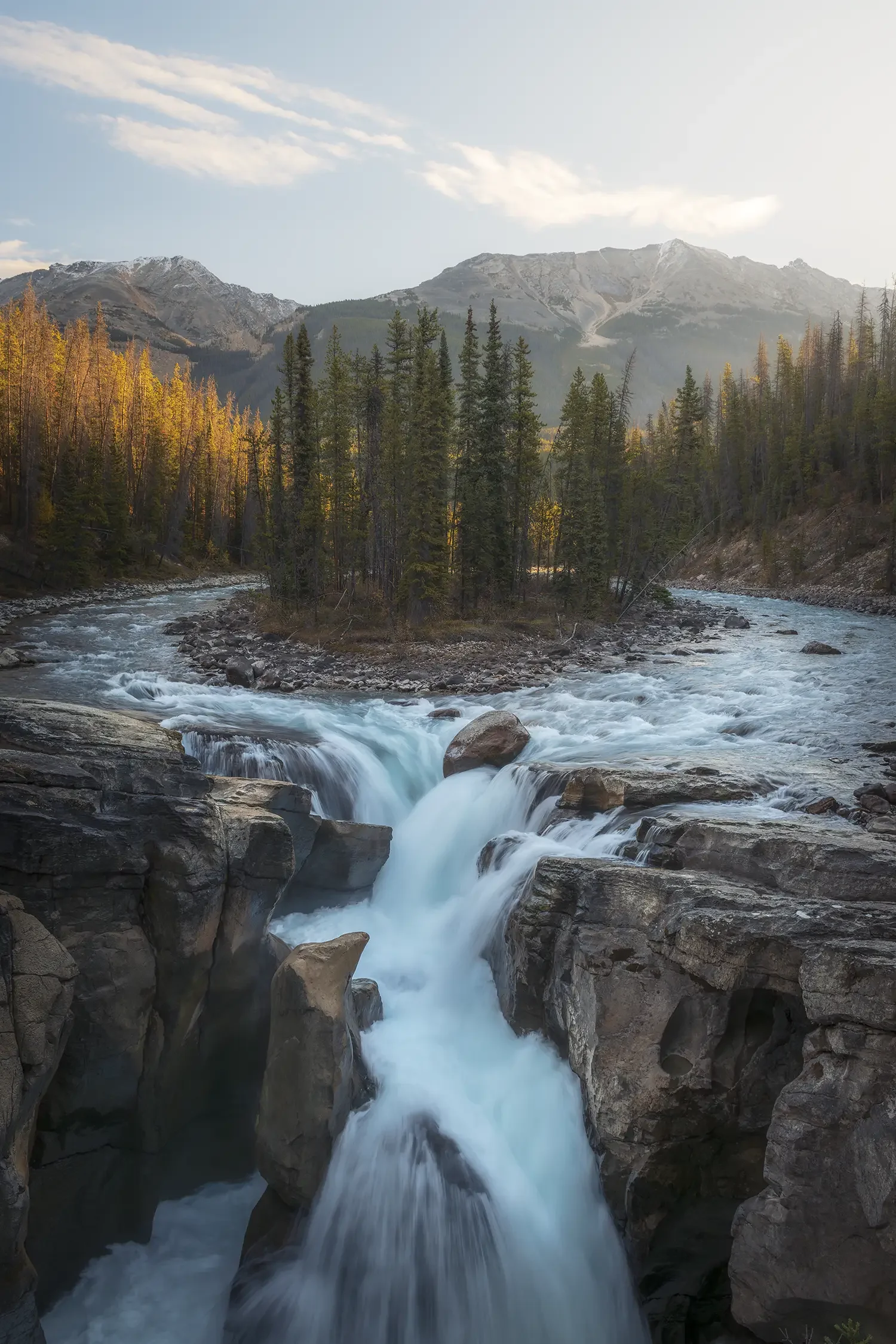 Sunwapta Falls, Jasper National Park