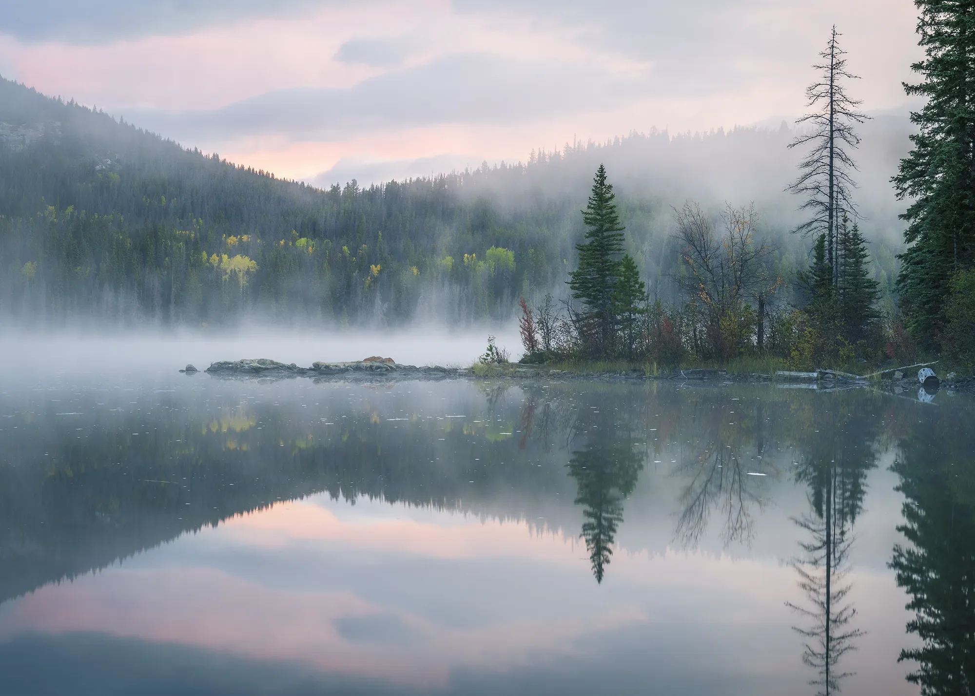 Pyramid Lake, Jasper National Park