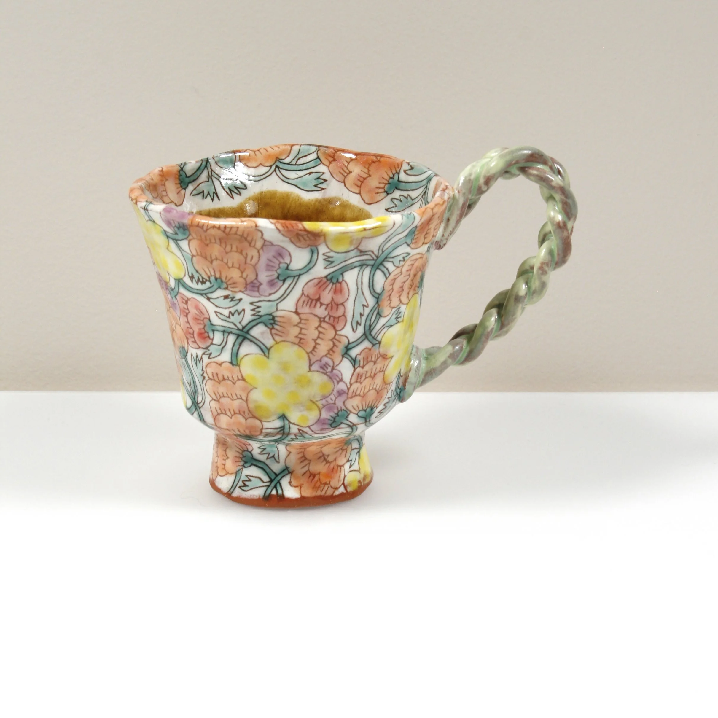 Footed Mug #07 by Shoko