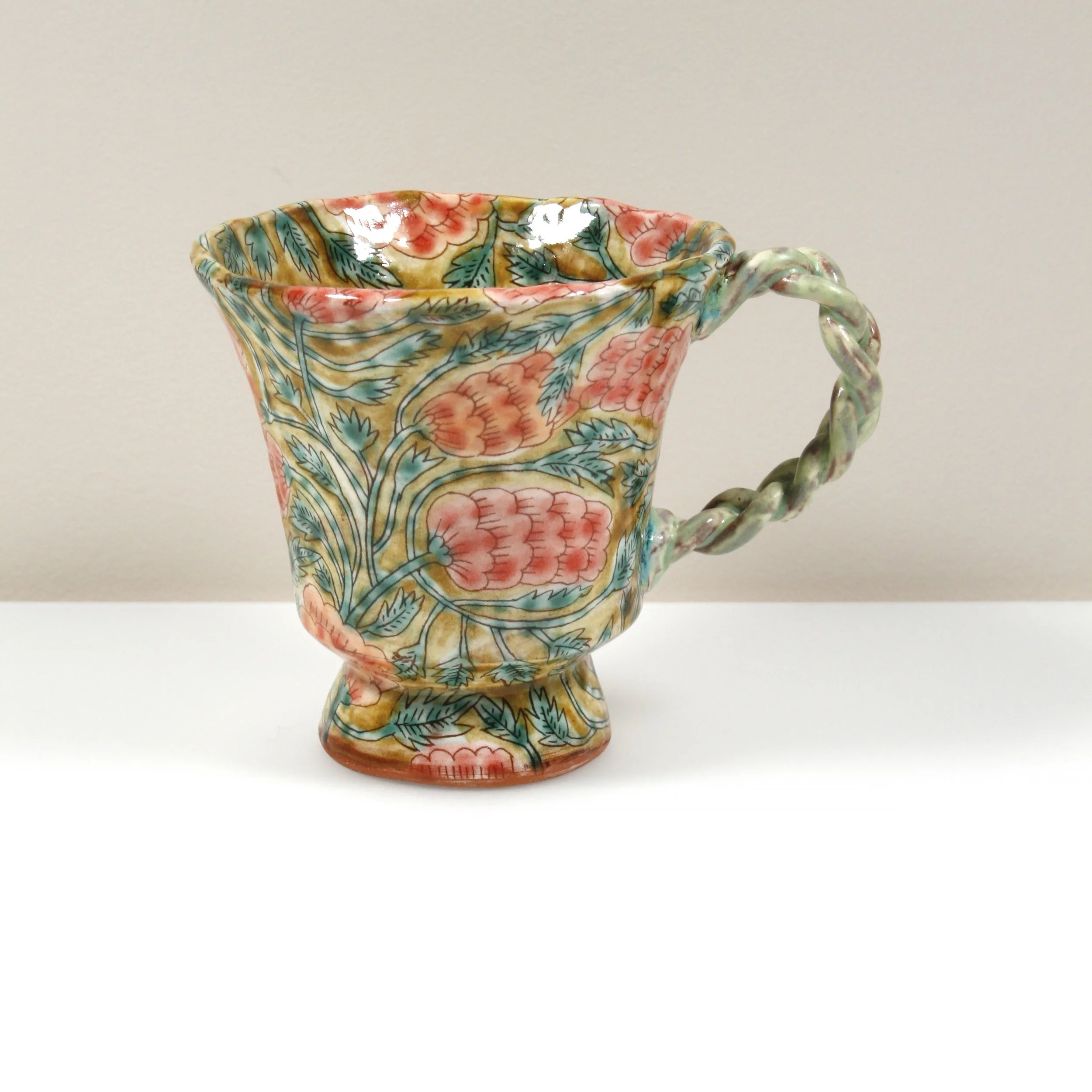 Footed Mug #05 by Shoko