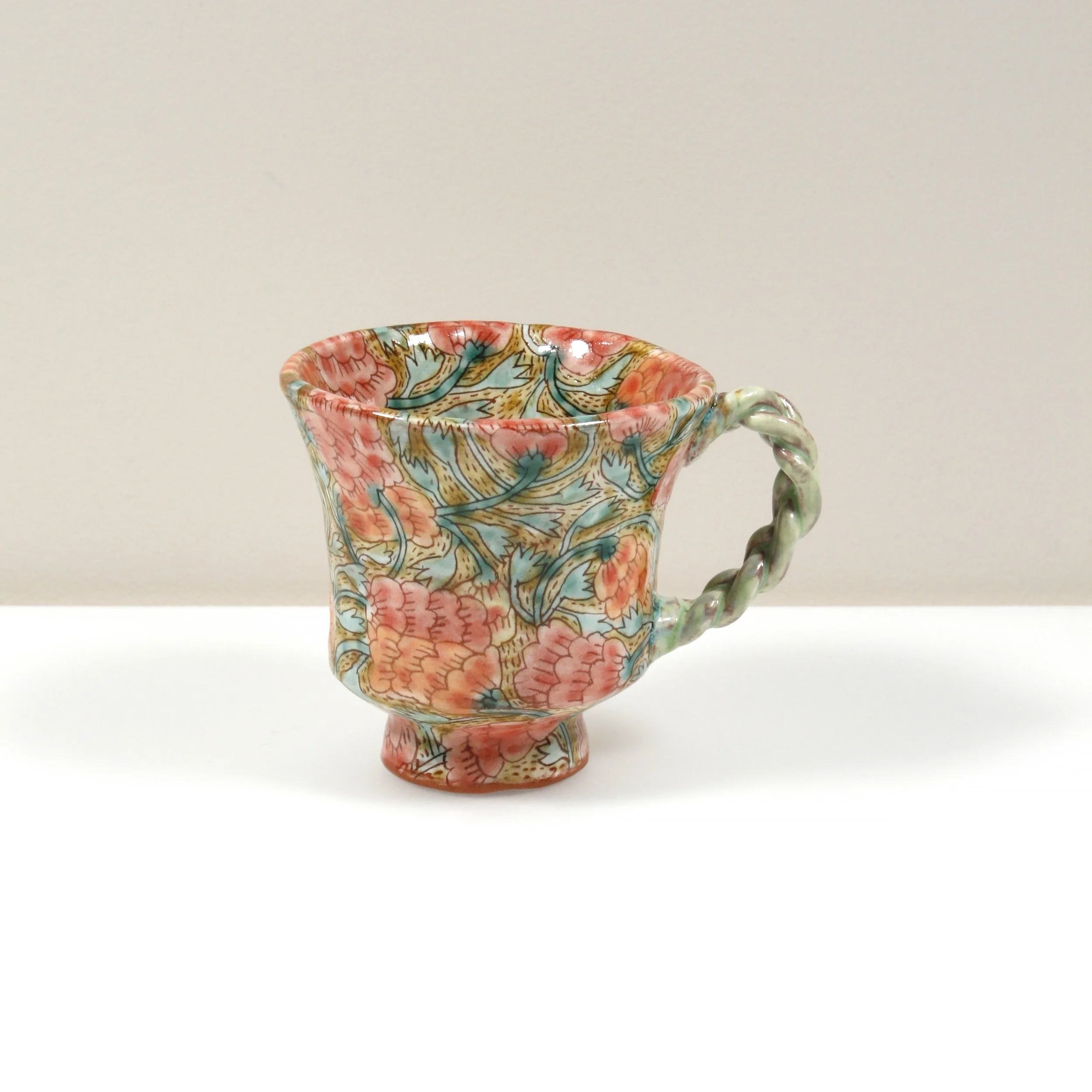 Footed Mug #04 by Shoko