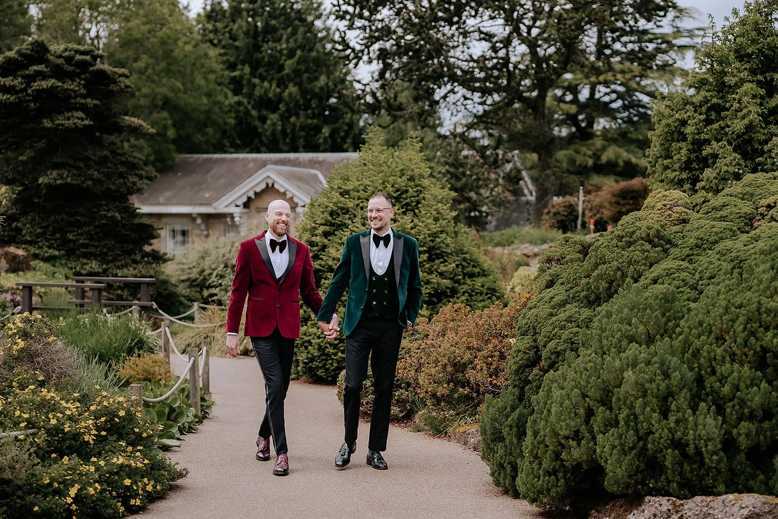 Ian &amp; Tim’s Relaxed Wedding Among the Redwoods at the Royal Botanic Garden Edinburgh