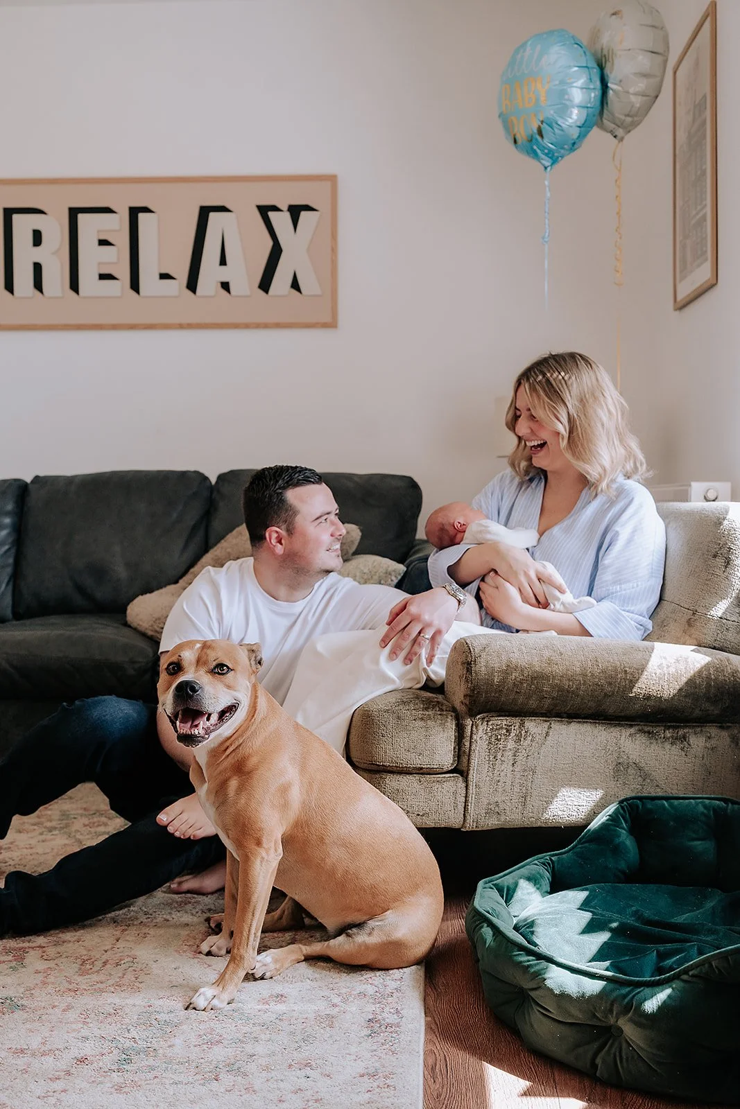 Edinburgh newborn photography at home
