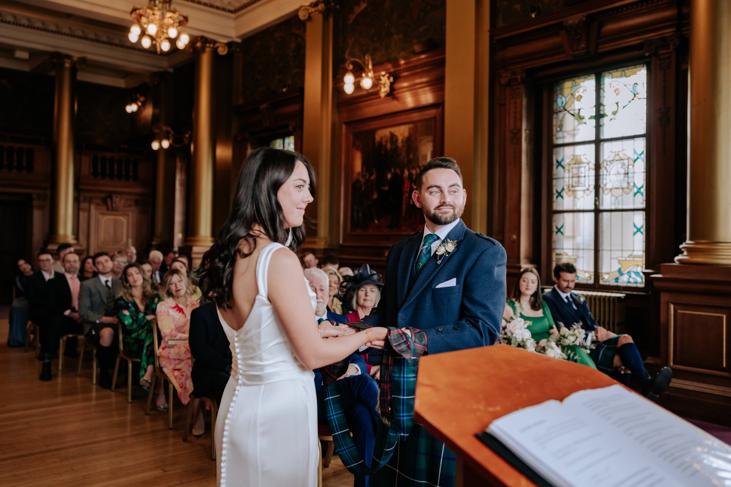 Council Chambers wedding  - edinburgh city chambers