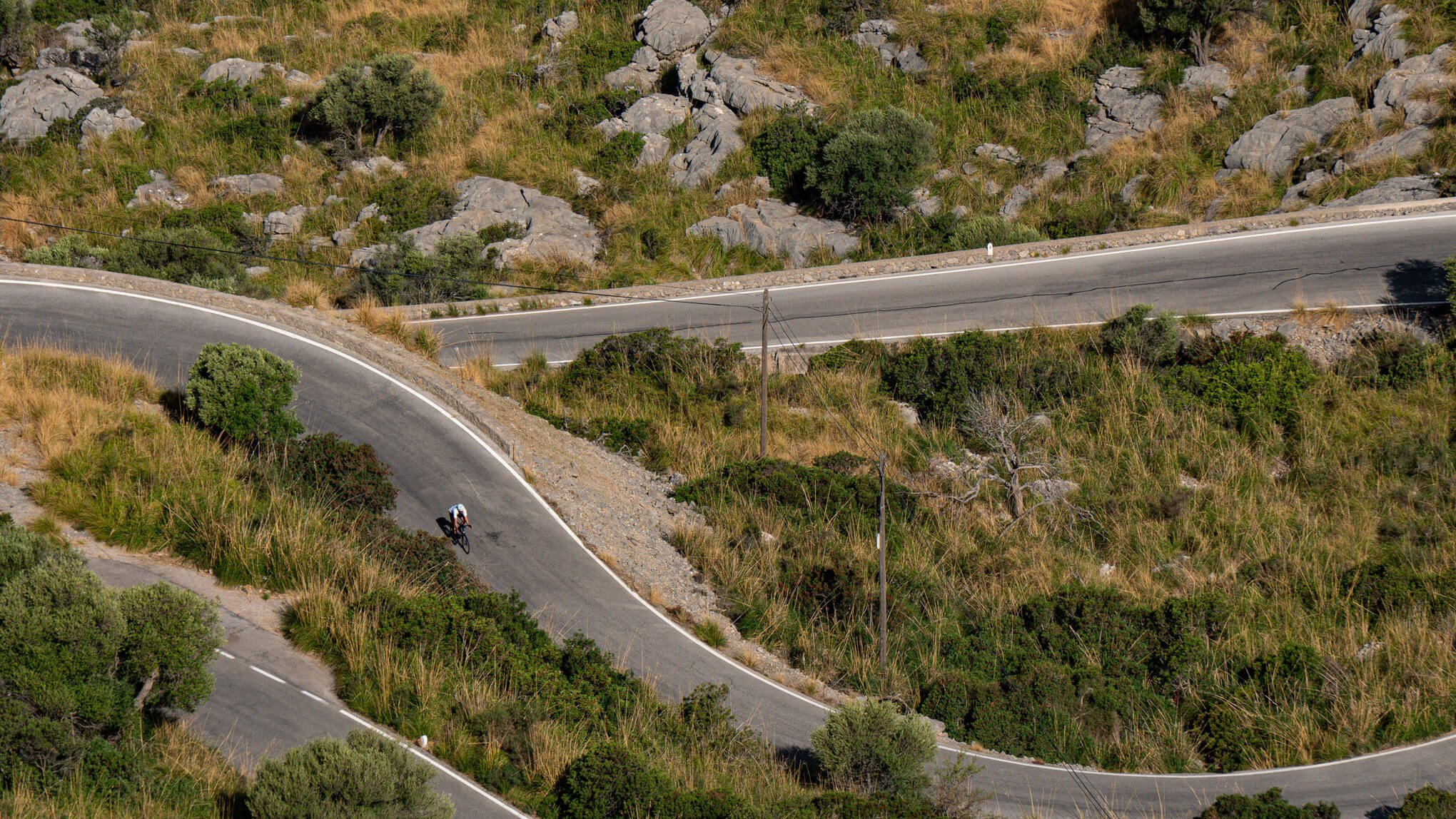 This road is all about hairpins!
