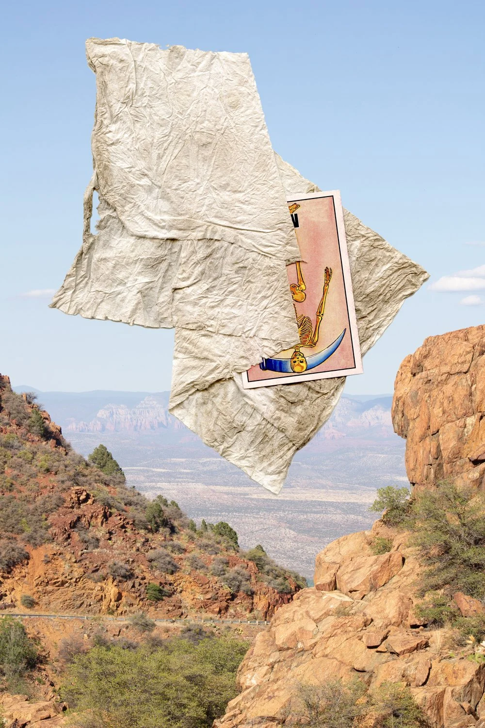 Riley Goodman, "The Wickedest Town in the West", Archival Pigment Print of Multimedia Work, 2020