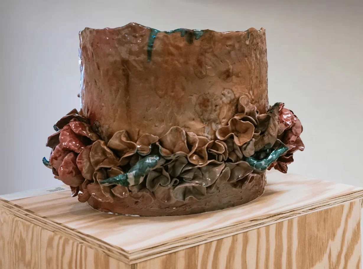 elissa wenthe, "What Remains," Ceramic, Glaze, 2025