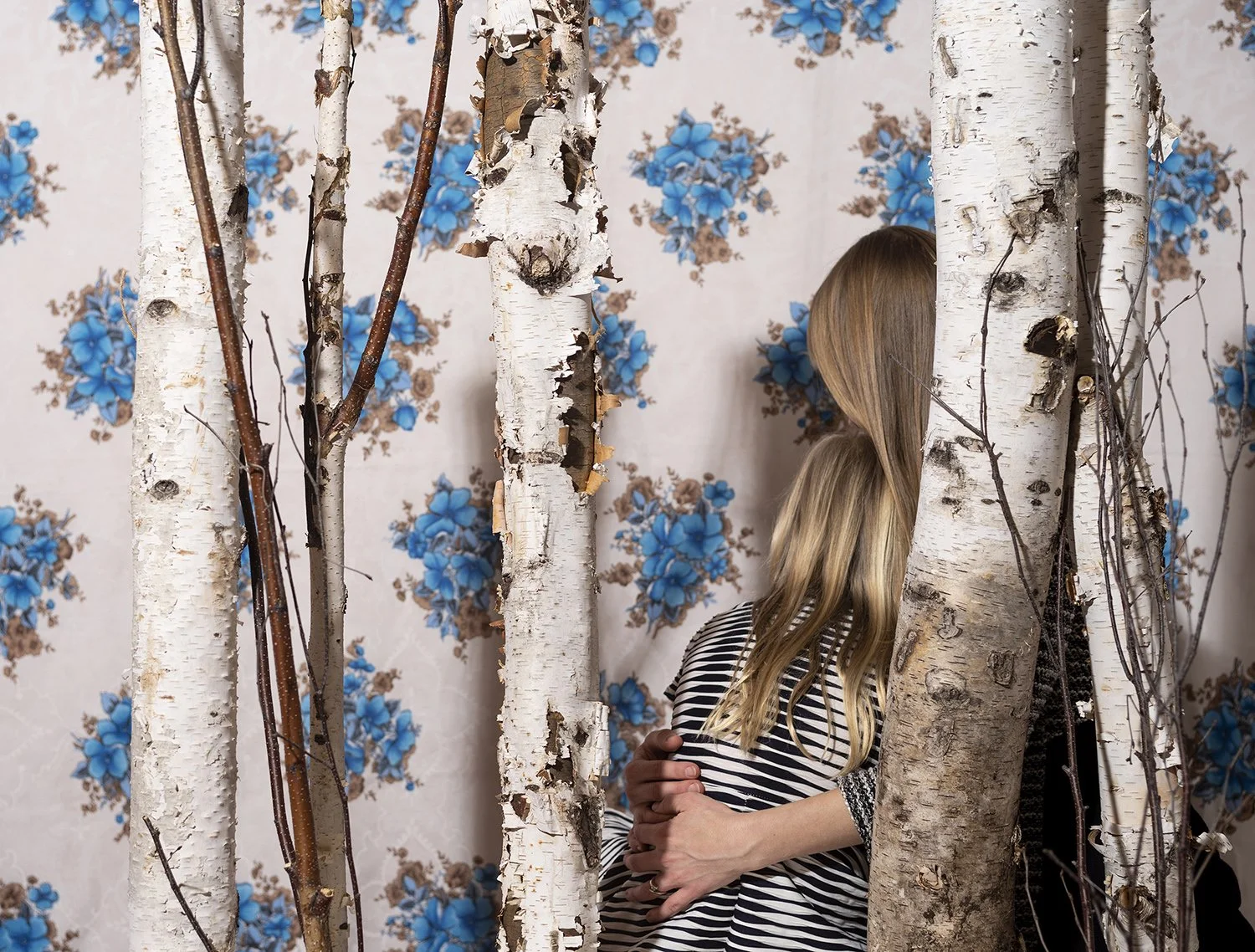 Areca Roe, "Paper Birch (Betula papyrifera)," Lenticular Print, 2023