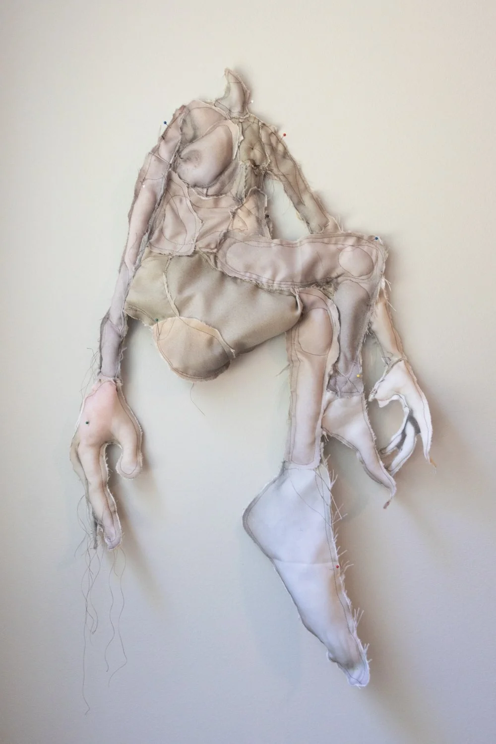 Nicole Evans, "This Flesh I'm In," Inkjet printed fabric with stuffing, 2025