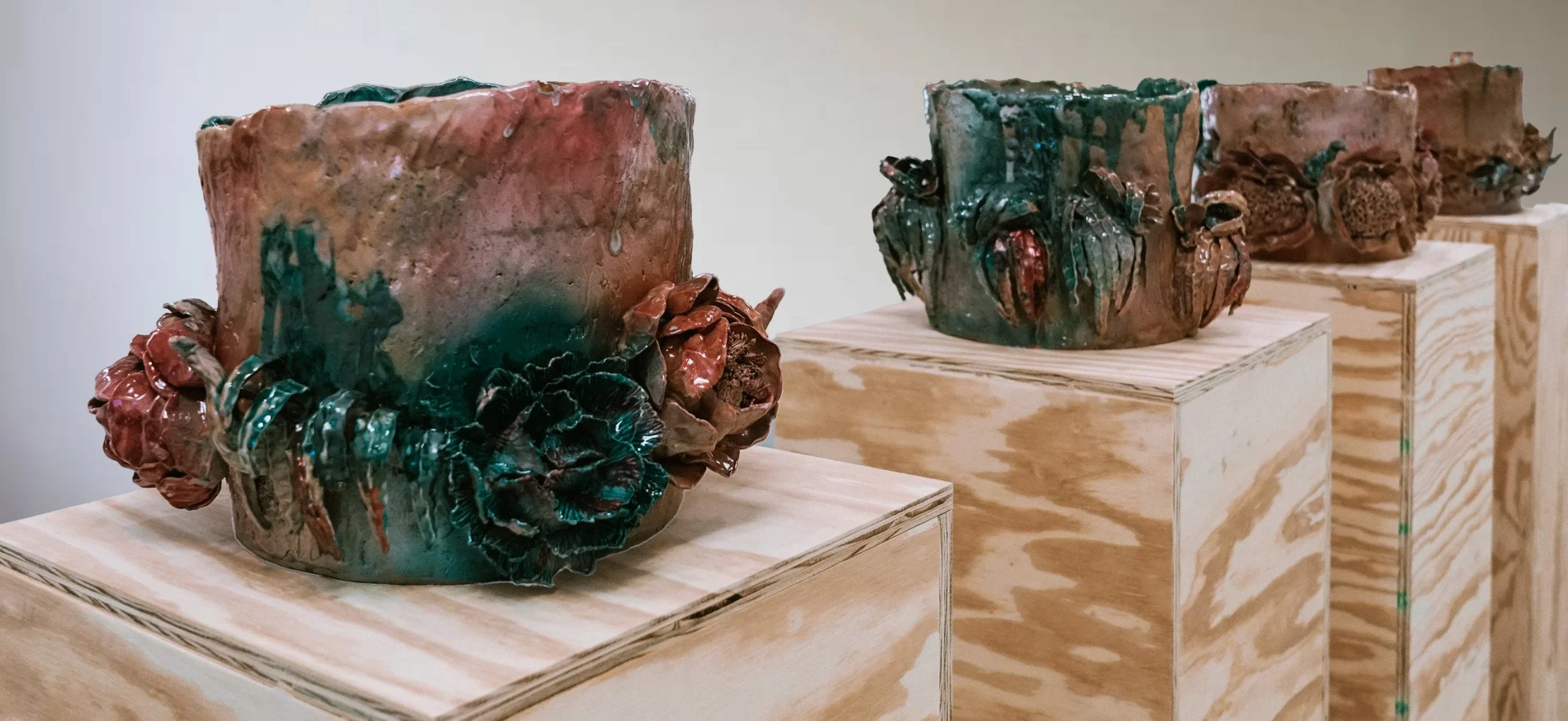 elissa wenthe, "What Remains," Ceramic, Glaze, 2025