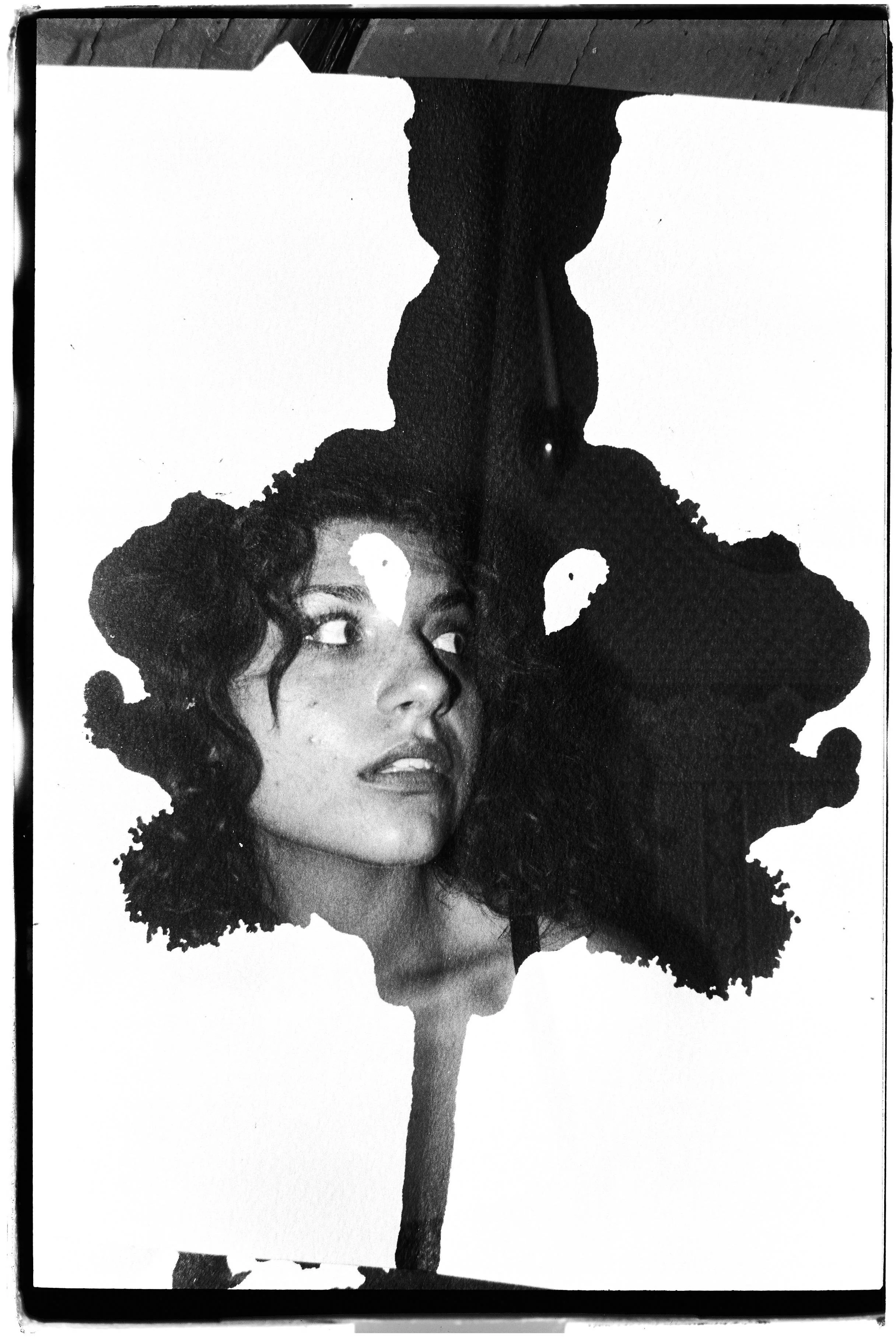 Cassie McCoy, "Inkblots (1/3)" , 35mm film double exposure, 2026