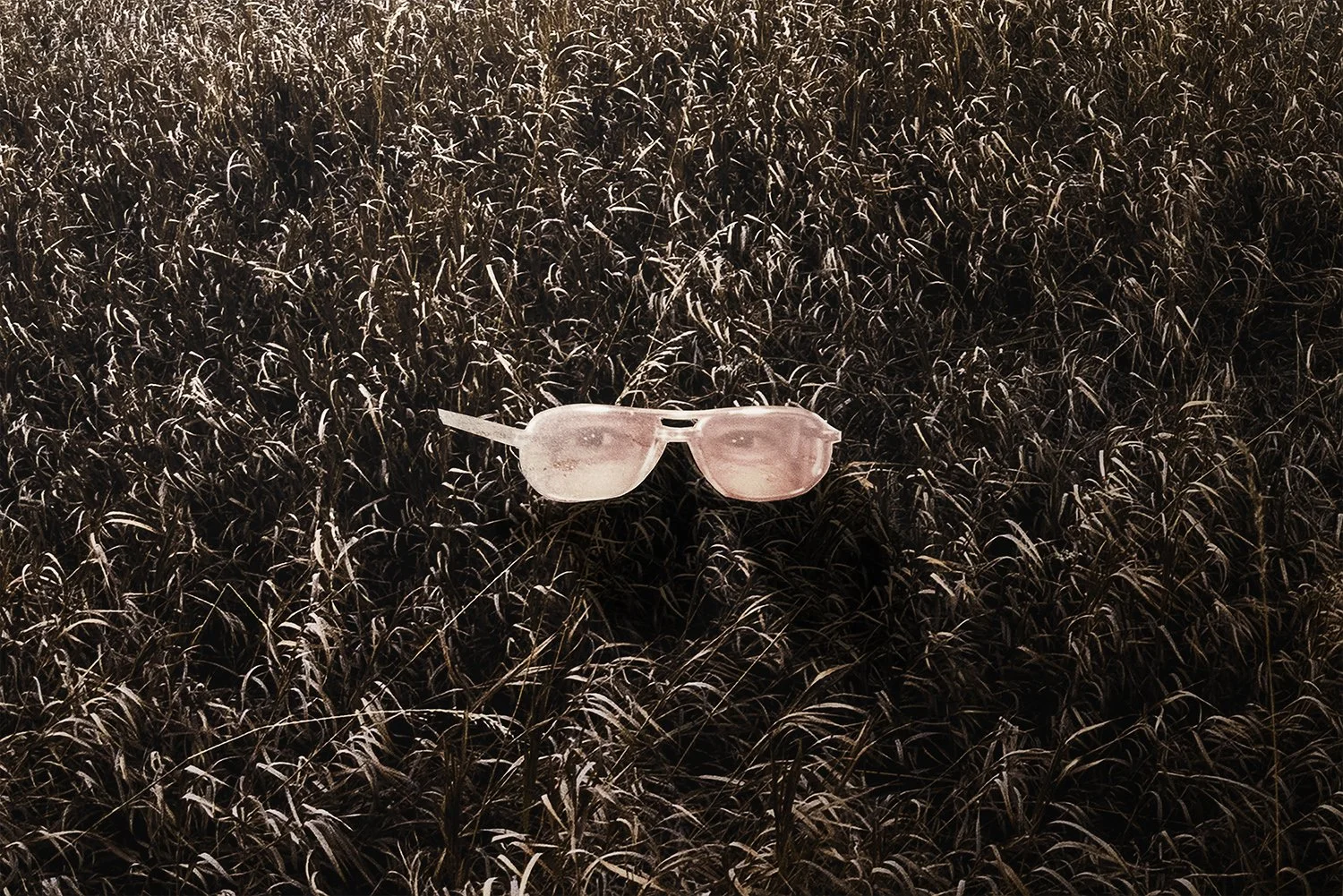 Dillon Bryant, "west river (shame lies on the eyelids)", photomontage, 2025