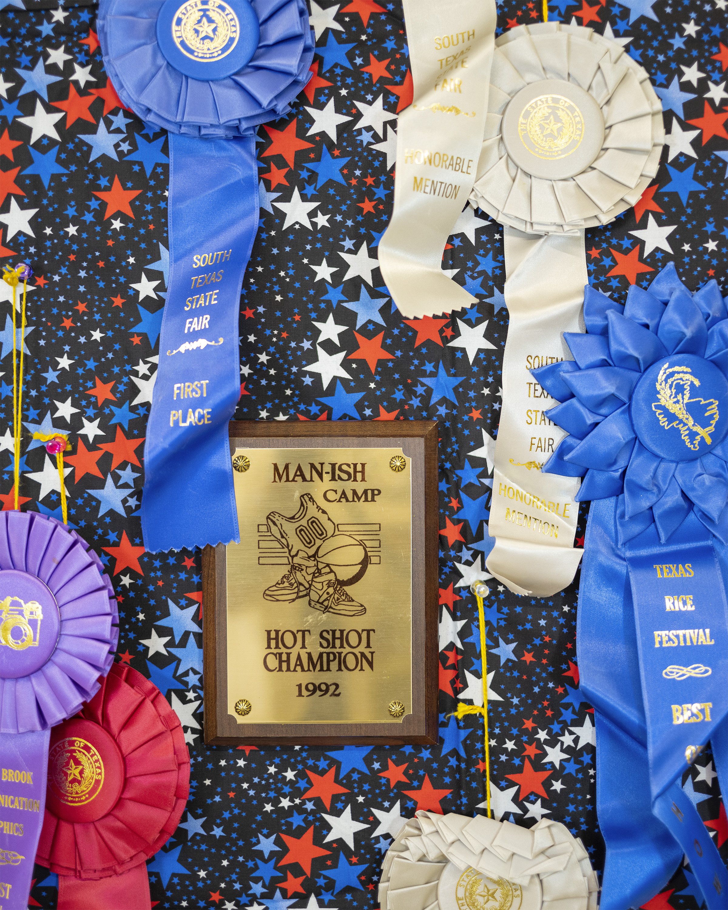 André Ramos-Woodard, "THE MAN-ISH CAMP CHAMPION," Archival Inkjet Print, 2026