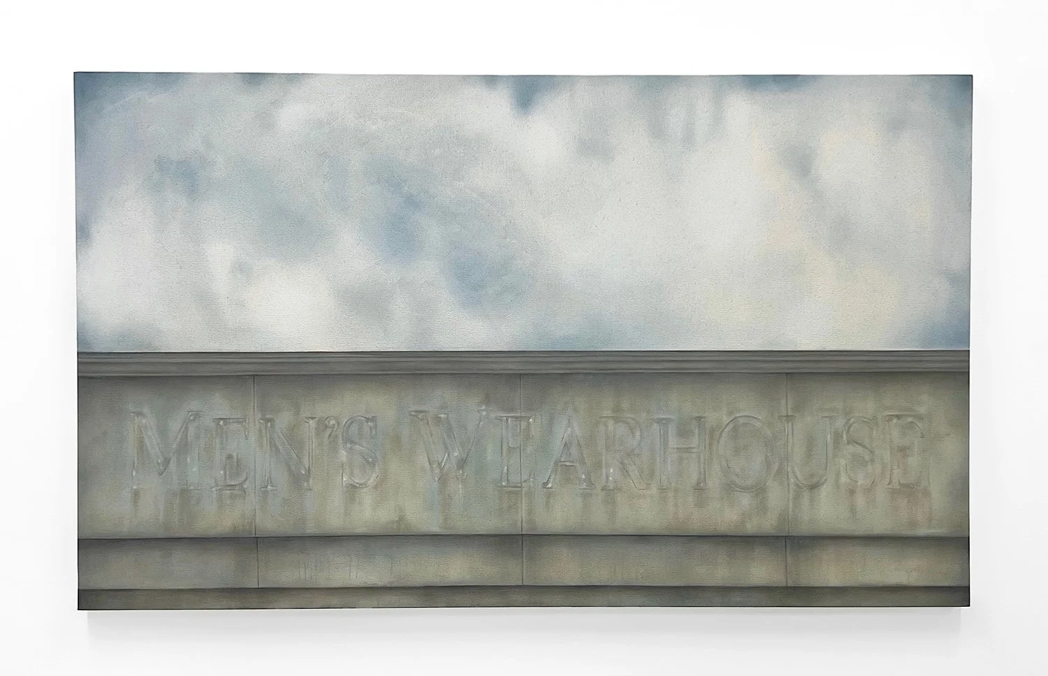 Kate Donoghue, "Relief", acrylic on canvas, 36" x 60", 2024