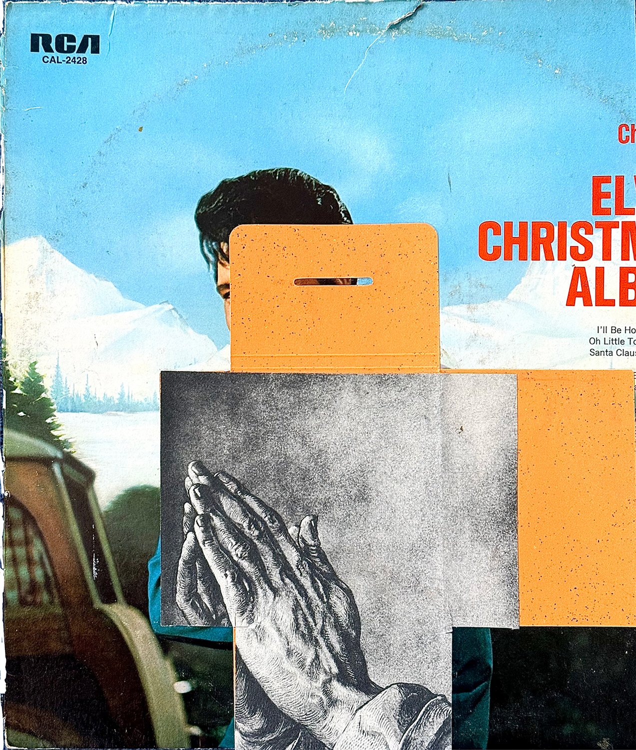 Robert Voigts, "ci-.eL.christn.alb," collage, 2026