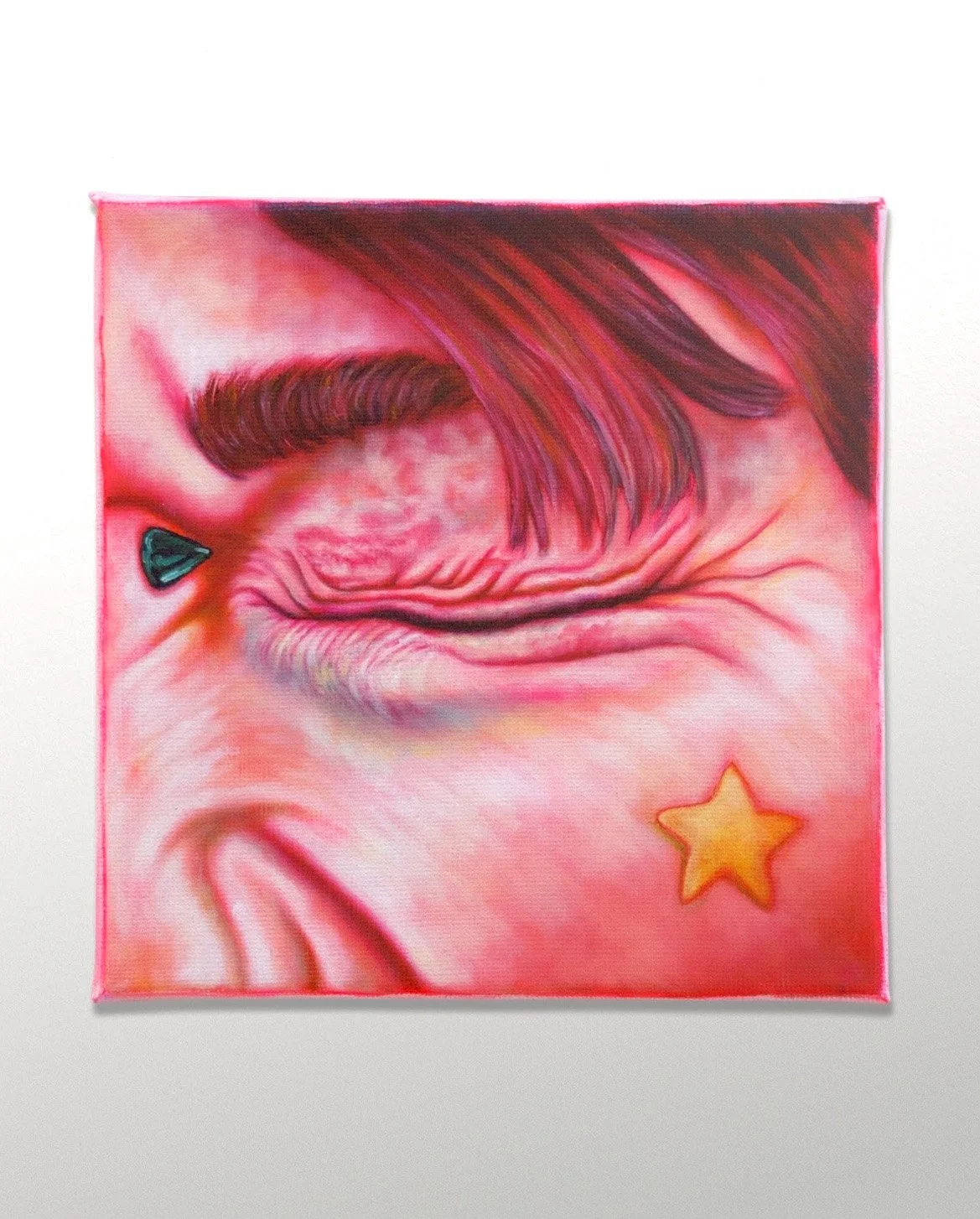 Emma Schwartz, "An Eye To See," oil on canvas, 2026