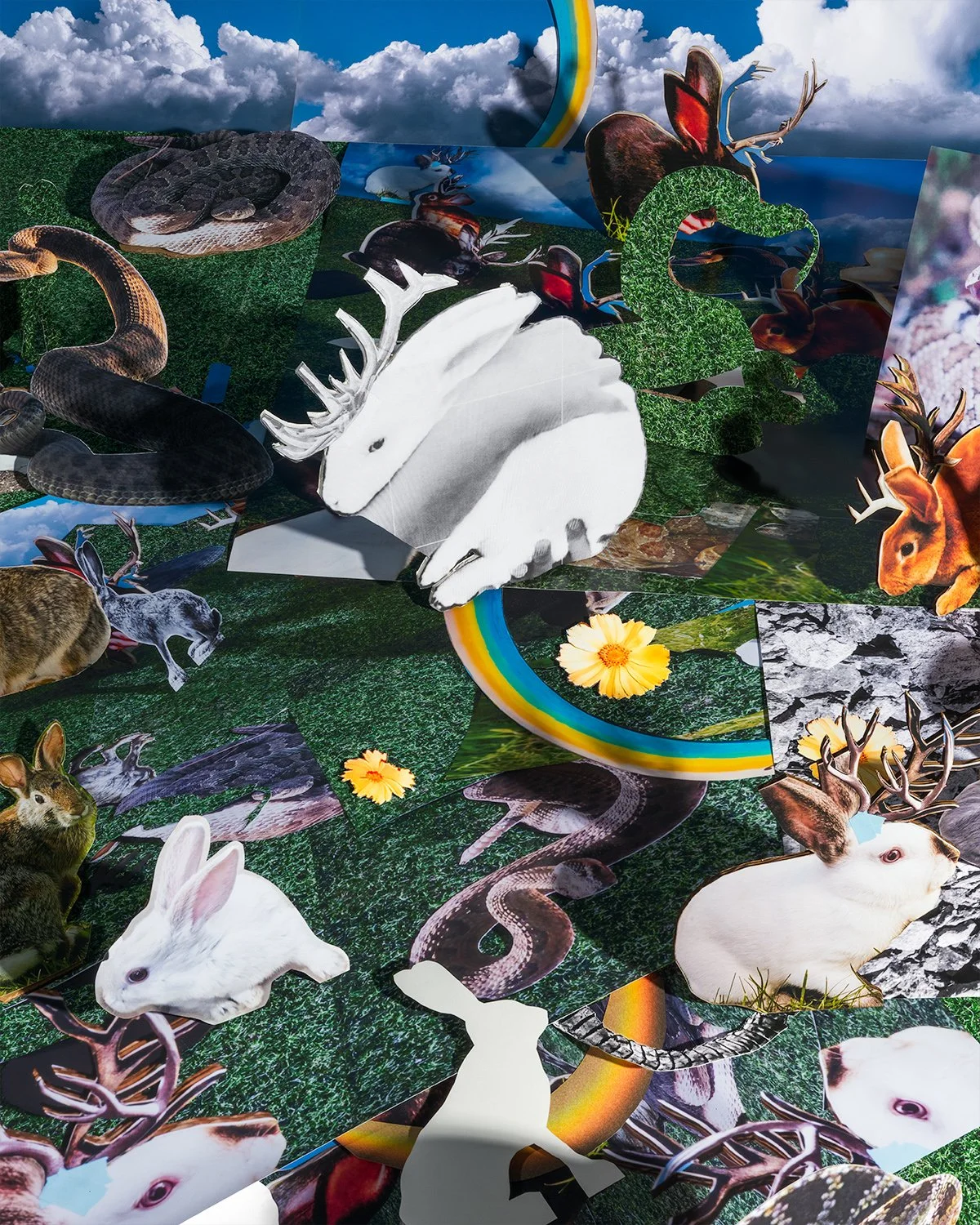 Dillon Bryant, "jackalopes," Archival pigment print, 2026