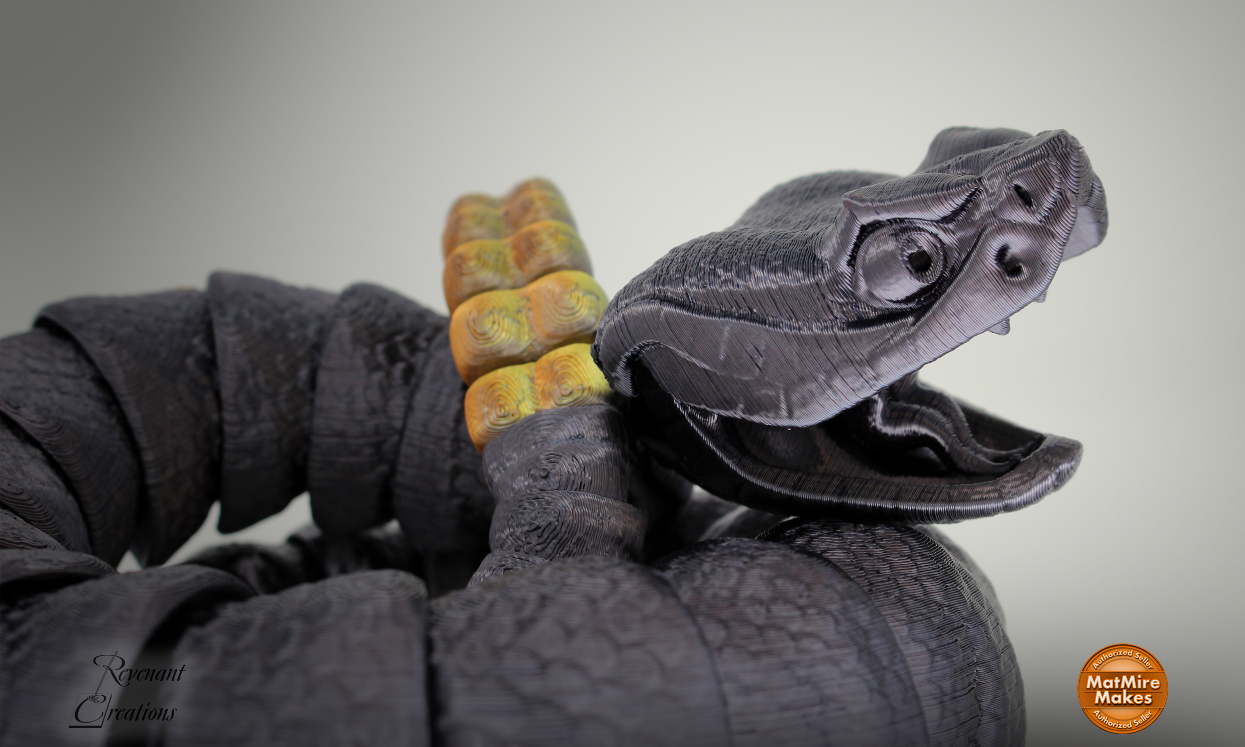 Model Magic Rattlesnake Rattlesnake — Revenant Creations LLC