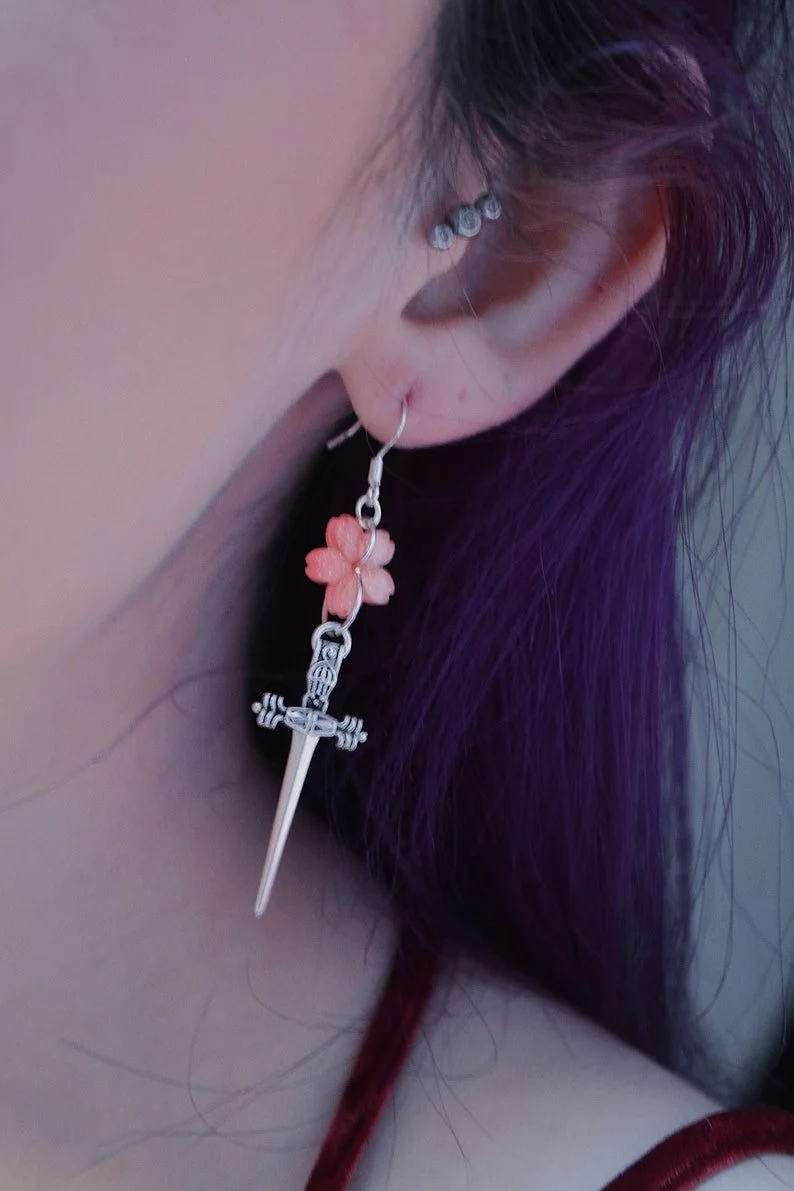 Sakura Blade Variant Earrings