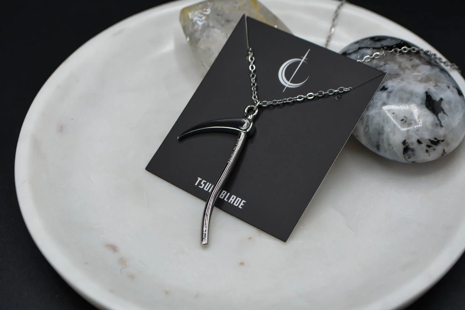 Moon Scythe Necklace
