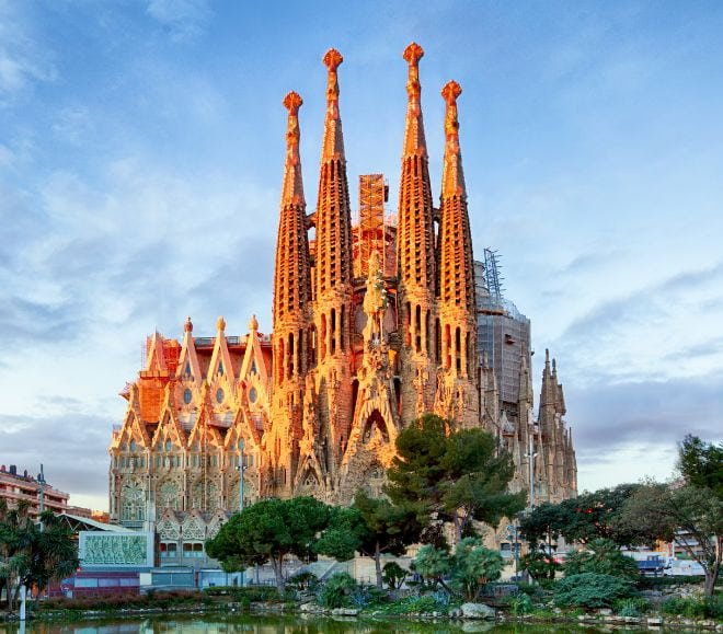 Sagrada Familia neighborhood Barcelona