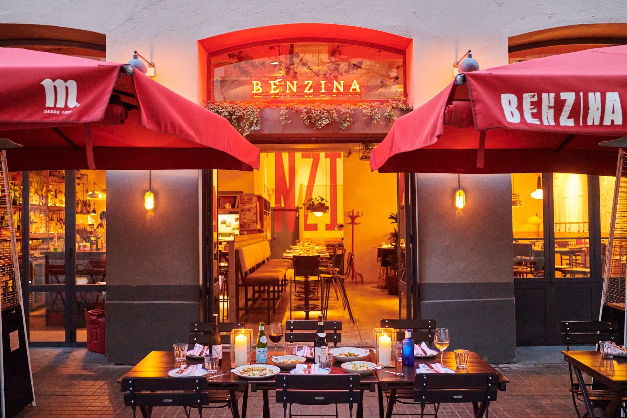 Best italian restaurant in barcelona BENZiNA